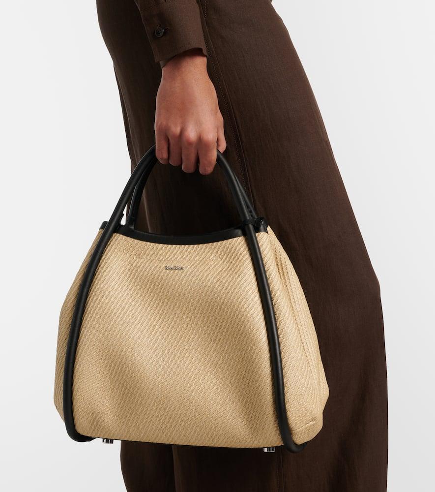 25SS new/Max Mara マリンスモールラフィアトート Bag Brown 25SS new/Max Mara マリンスモールラフィアトート Bag Brown