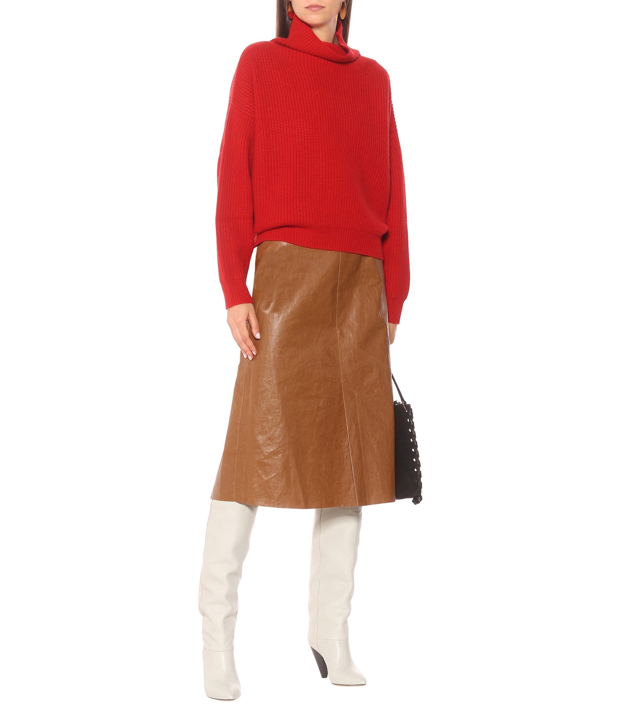 isabel marant red sweater