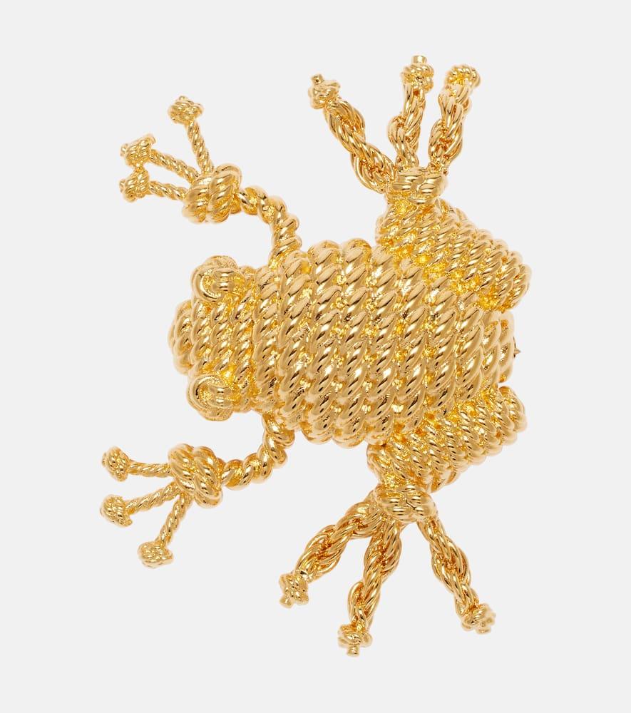 Loewe Yellow Loewe Brooch Sale Loewe Brooches For Women Online