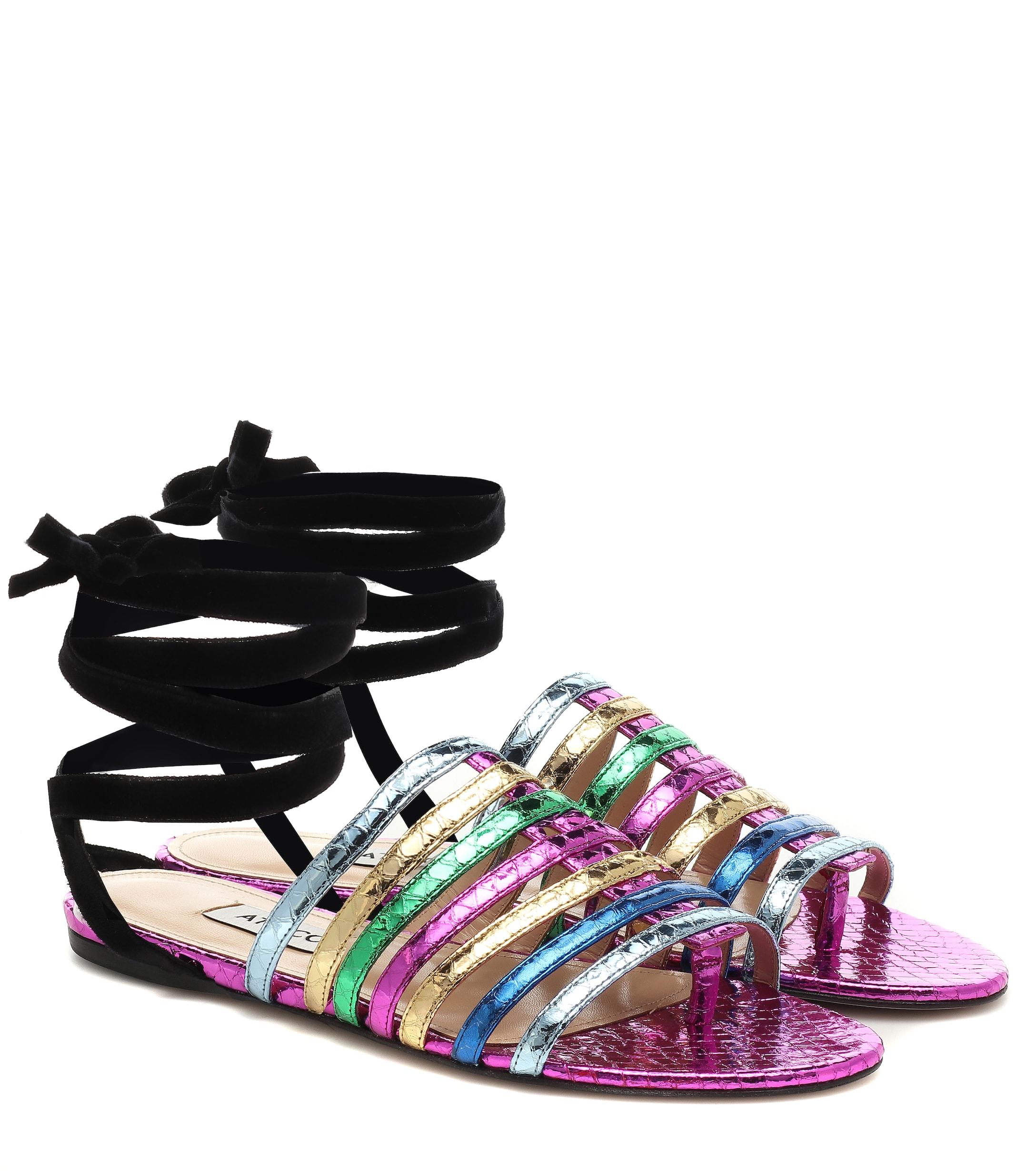 the attico flat sandals