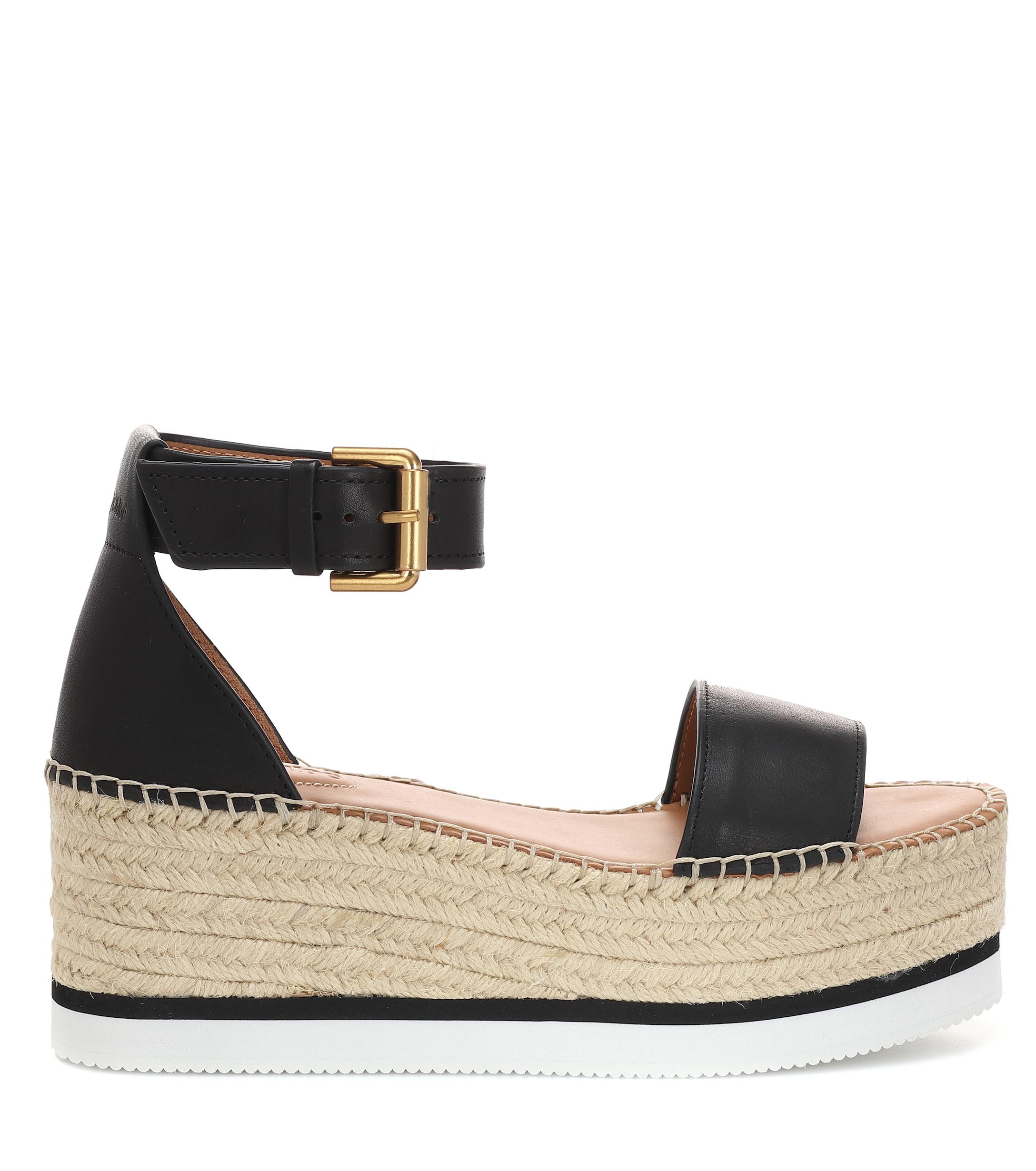 see by chloe glyn mid wedge espadrilles