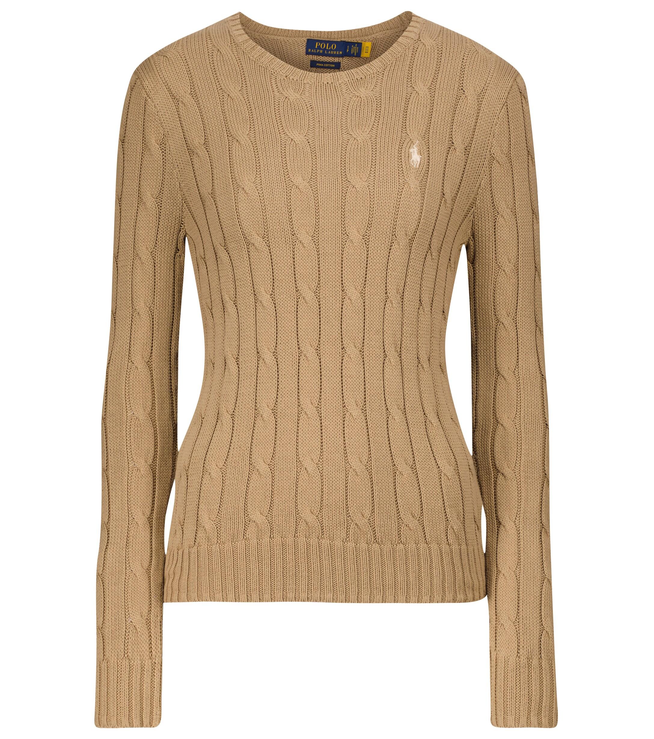 Polo Ralph Lauren Cashmere Cardigan in Brown Natural Womens Jumpers and knitwear Polo Ralph Lauren Jumpers and knitwear 