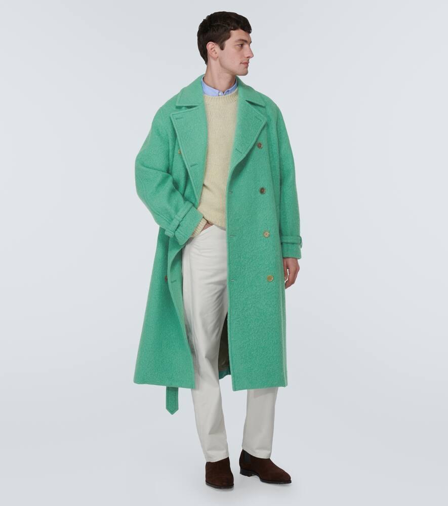 Alpaca trench coat hotsell