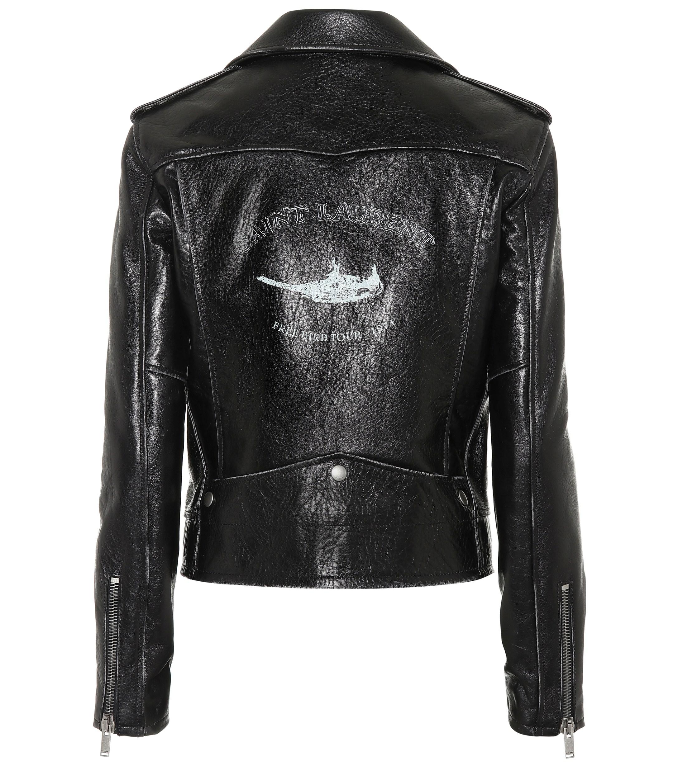ysl biker jacket