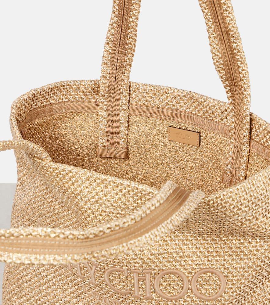 Mytheresa Jimmy Choo Straw Bag Jimmy Choo Beach Diamond Logo