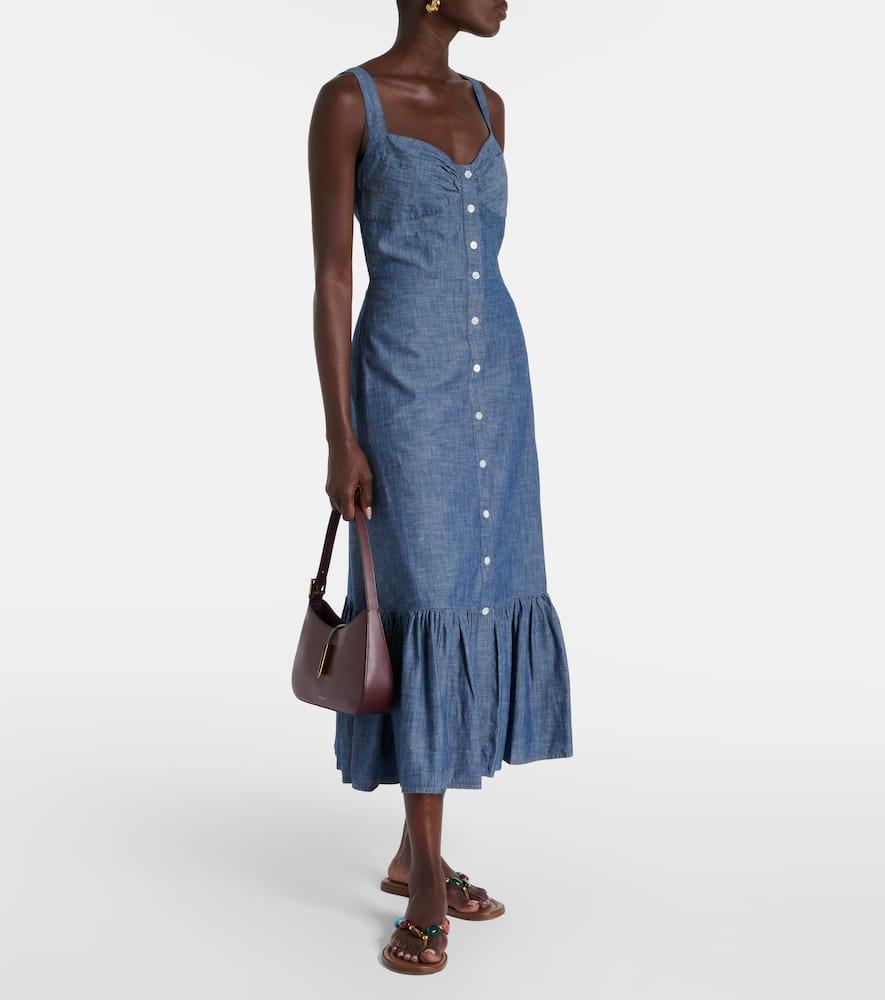 Ralph Lauren ☆ Denim Midi Dress☆ デニム ドレス Polo Ralph Lauren Denim Halter Midi-Dress | Saks Fifth Avenue