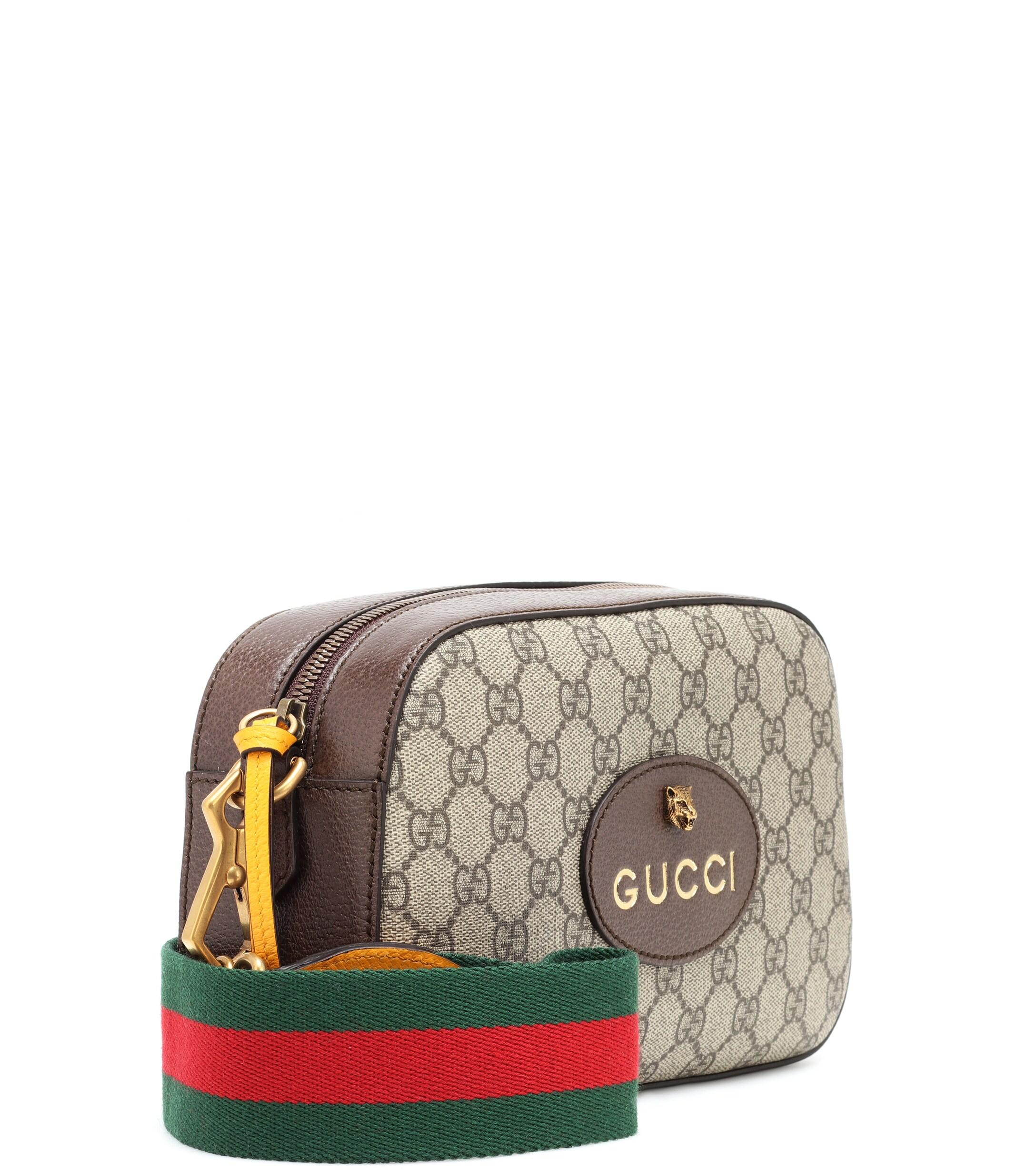 Gucci GG Supreme Crossbody Bag - Lyst
