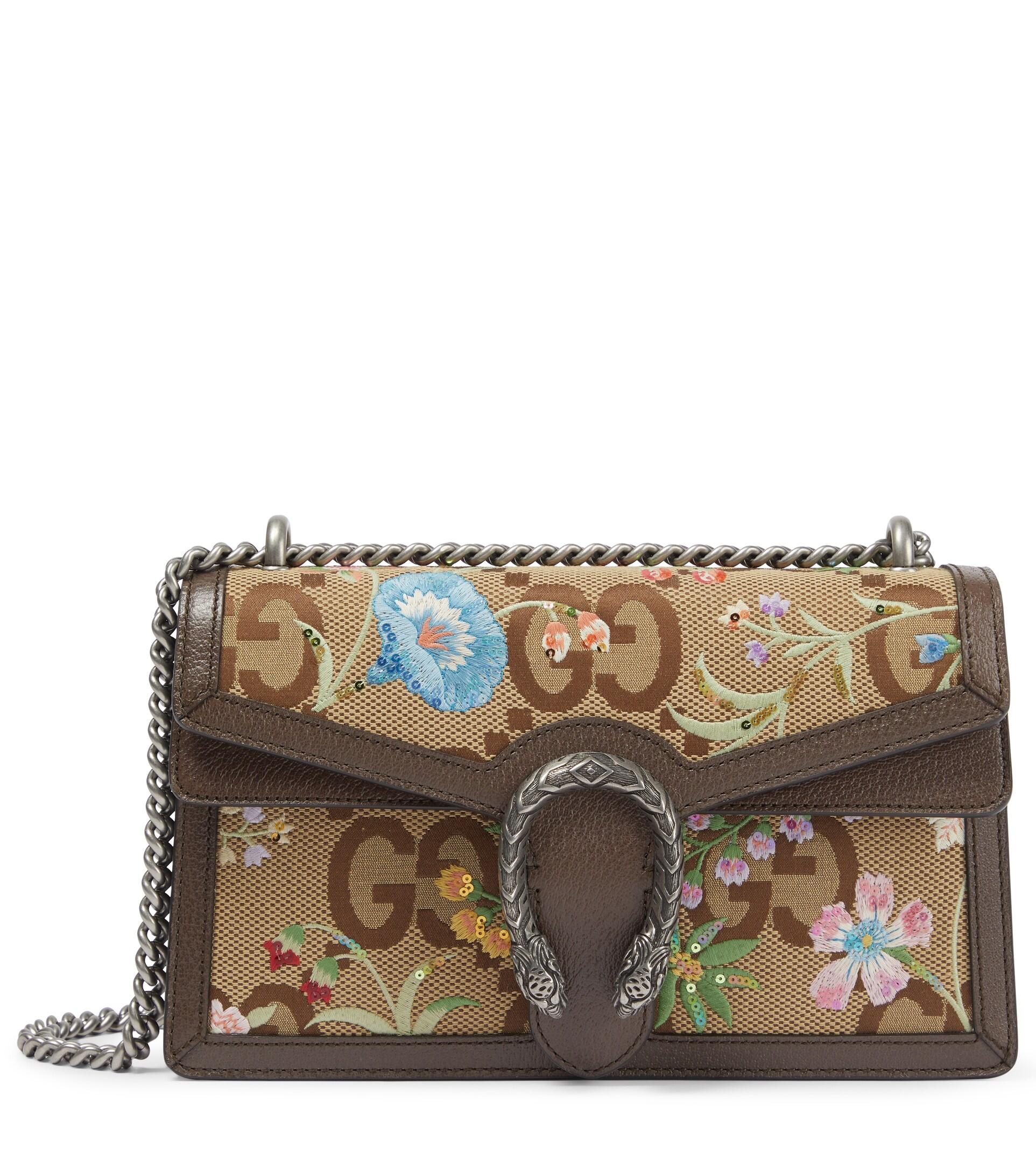 Gucci Dionysus Jumbo GG Small Shoulder Bag | Lyst
