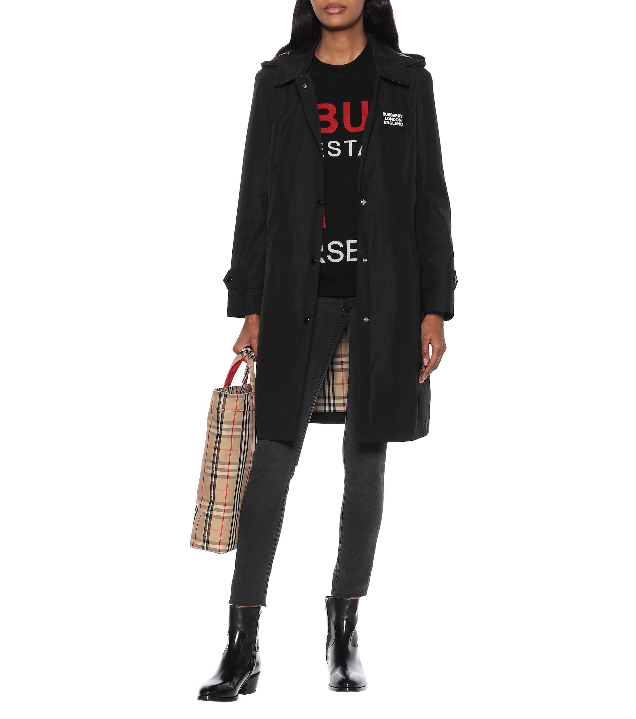 burberry oxclose raincoat
