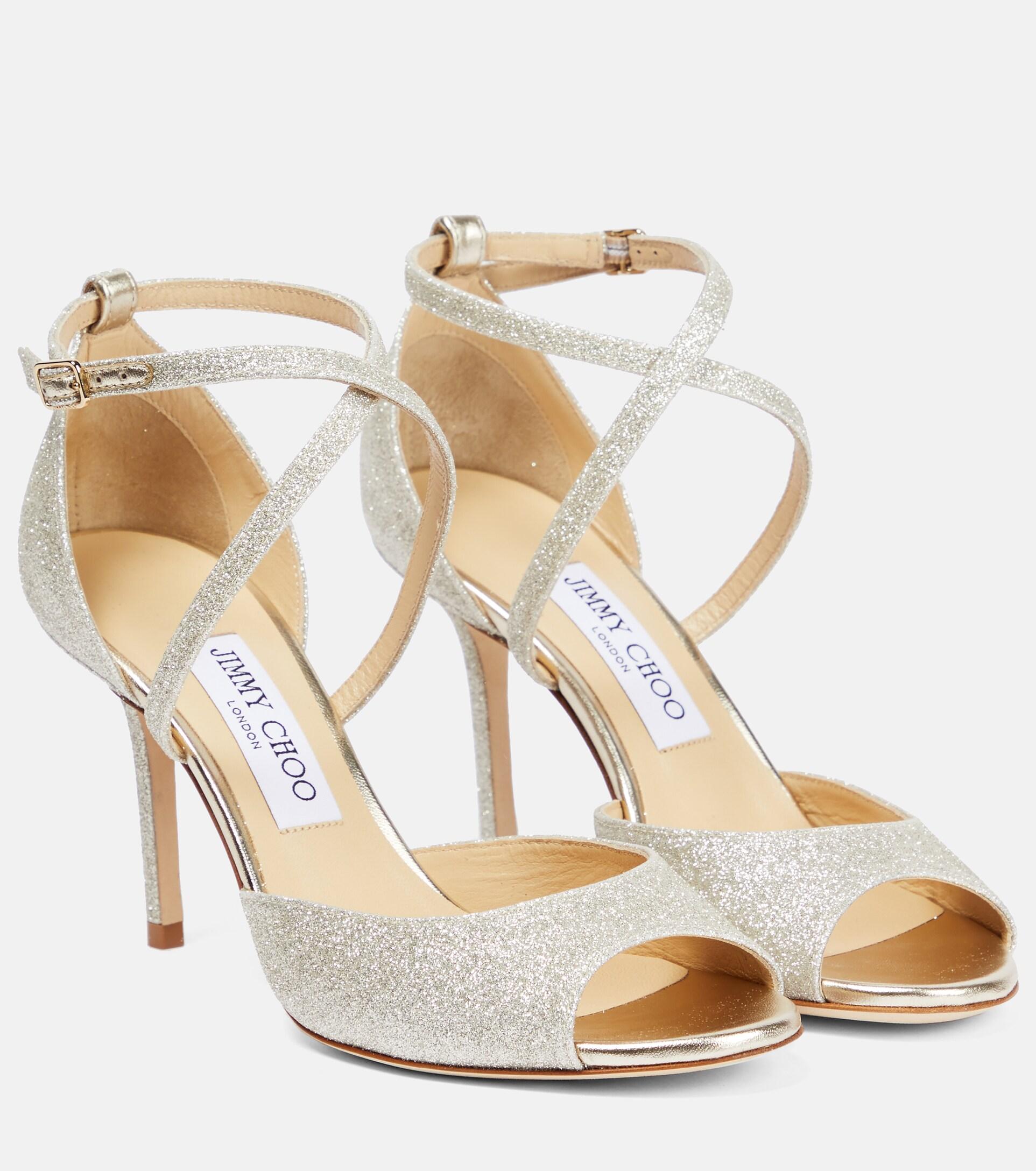emsy 85 glitter sandals
