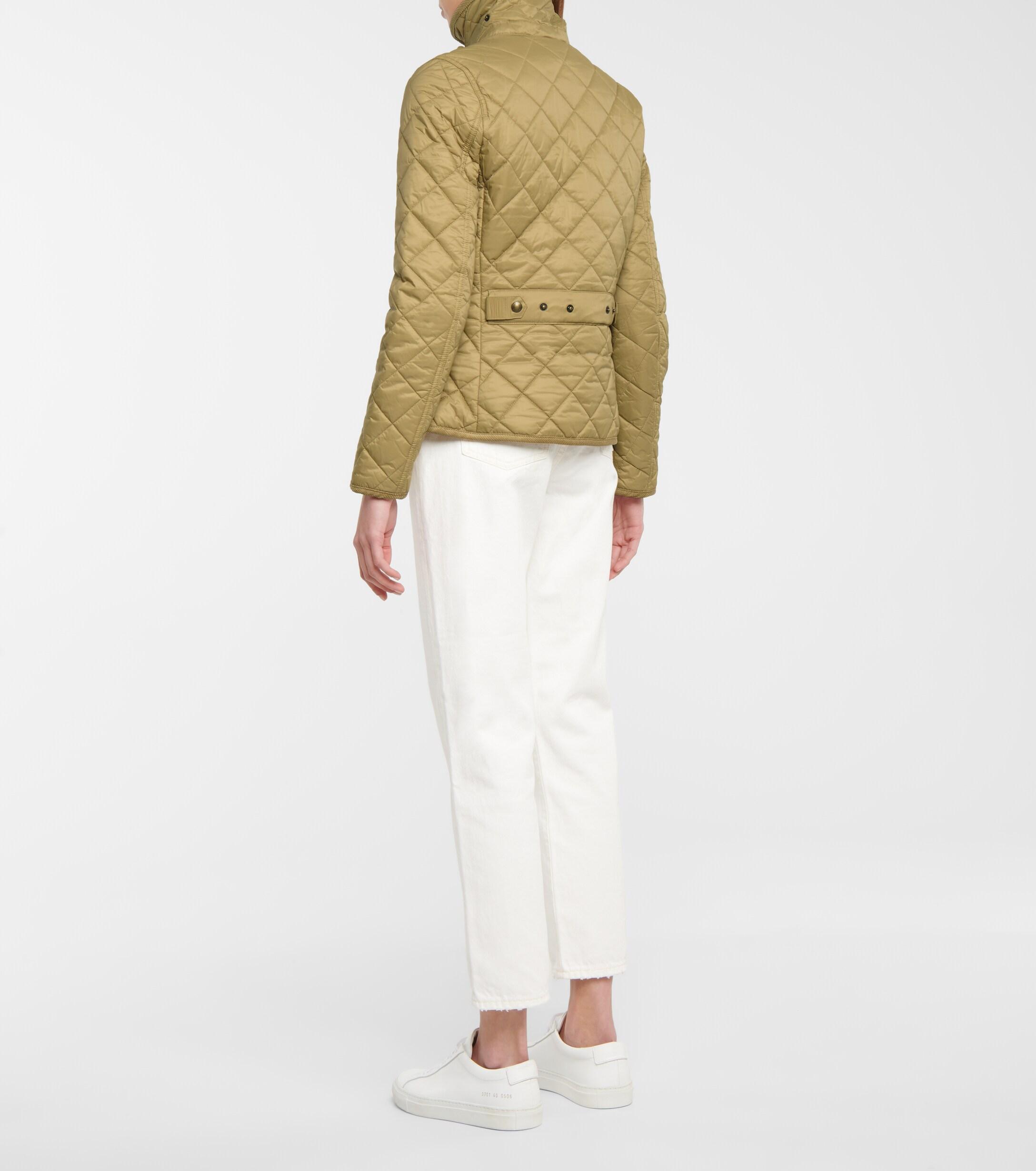 Polo Ralph Lauren Barn Quilted Jacket in Natural | Lyst