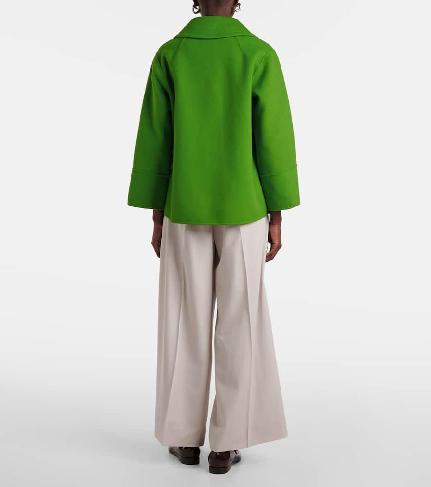 Max Mara Windsor Wool Loden Jacket in Green | Lyst Max Mara Windsor Wool Loden Jacket in Green | Lyst
