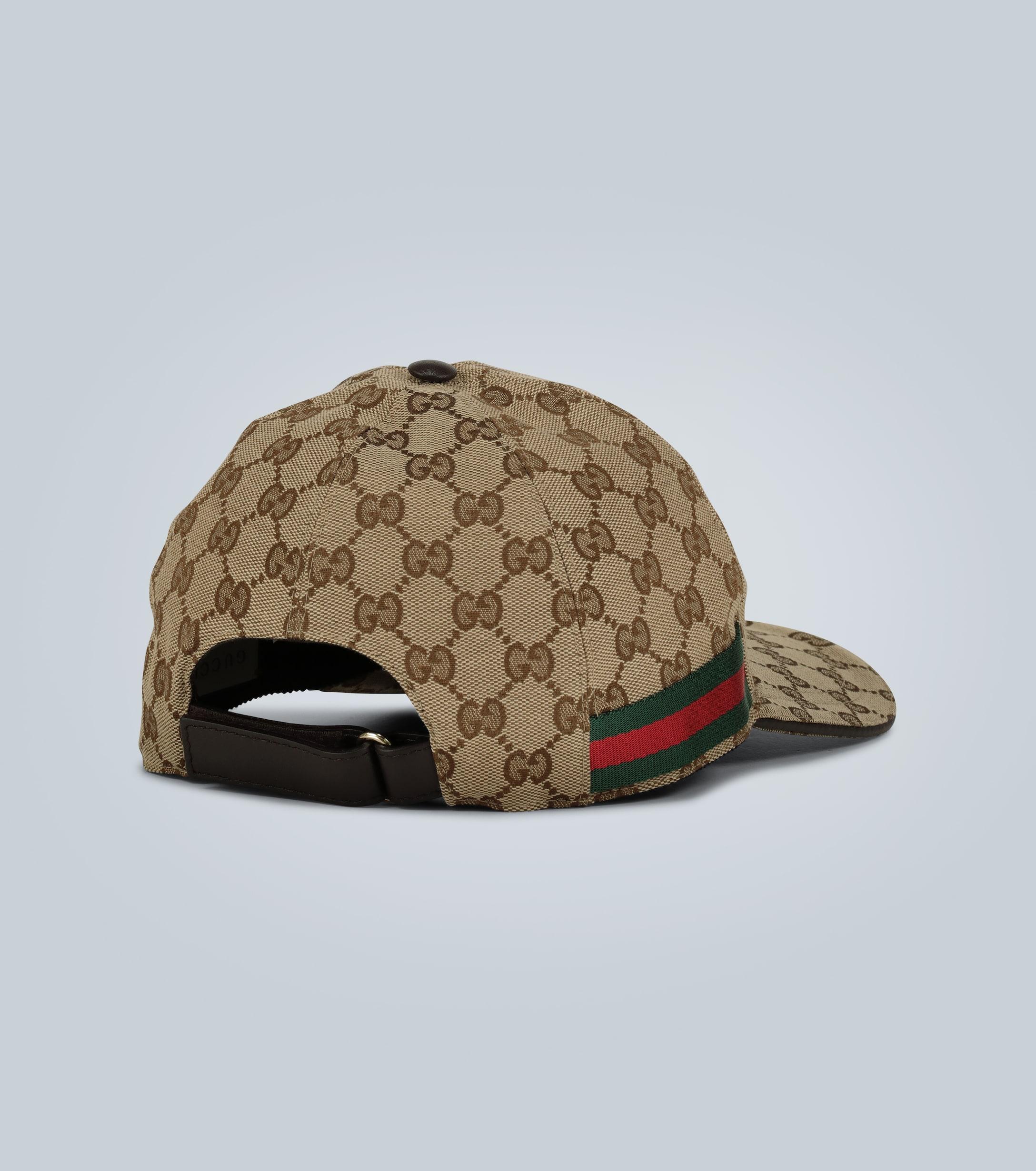 gg web stripe baseball cap