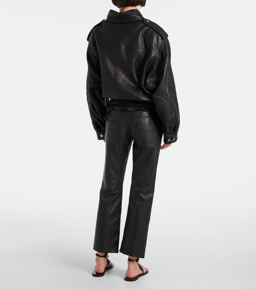 isabel marant レザージャケット ISABEL MARANT レザー バイカージャケット | NET-A-PORTER