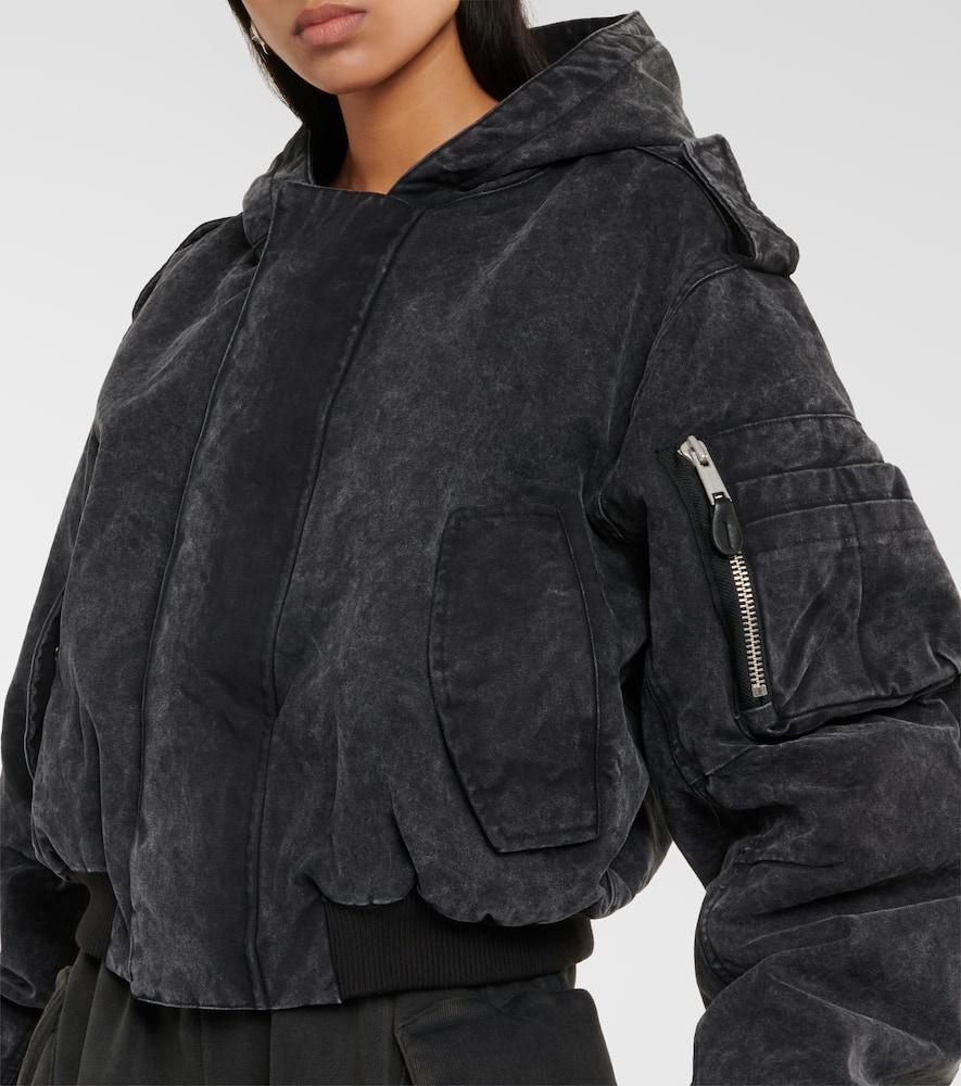 Entire studios W2 Cropped Bomber Jacket in Black | Lyst Entire studios W2 Cropped Bomber Jacket in Black | Lyst