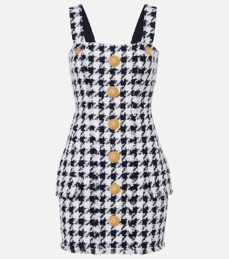 Balmain Tweed Dresses for Women | Lyst