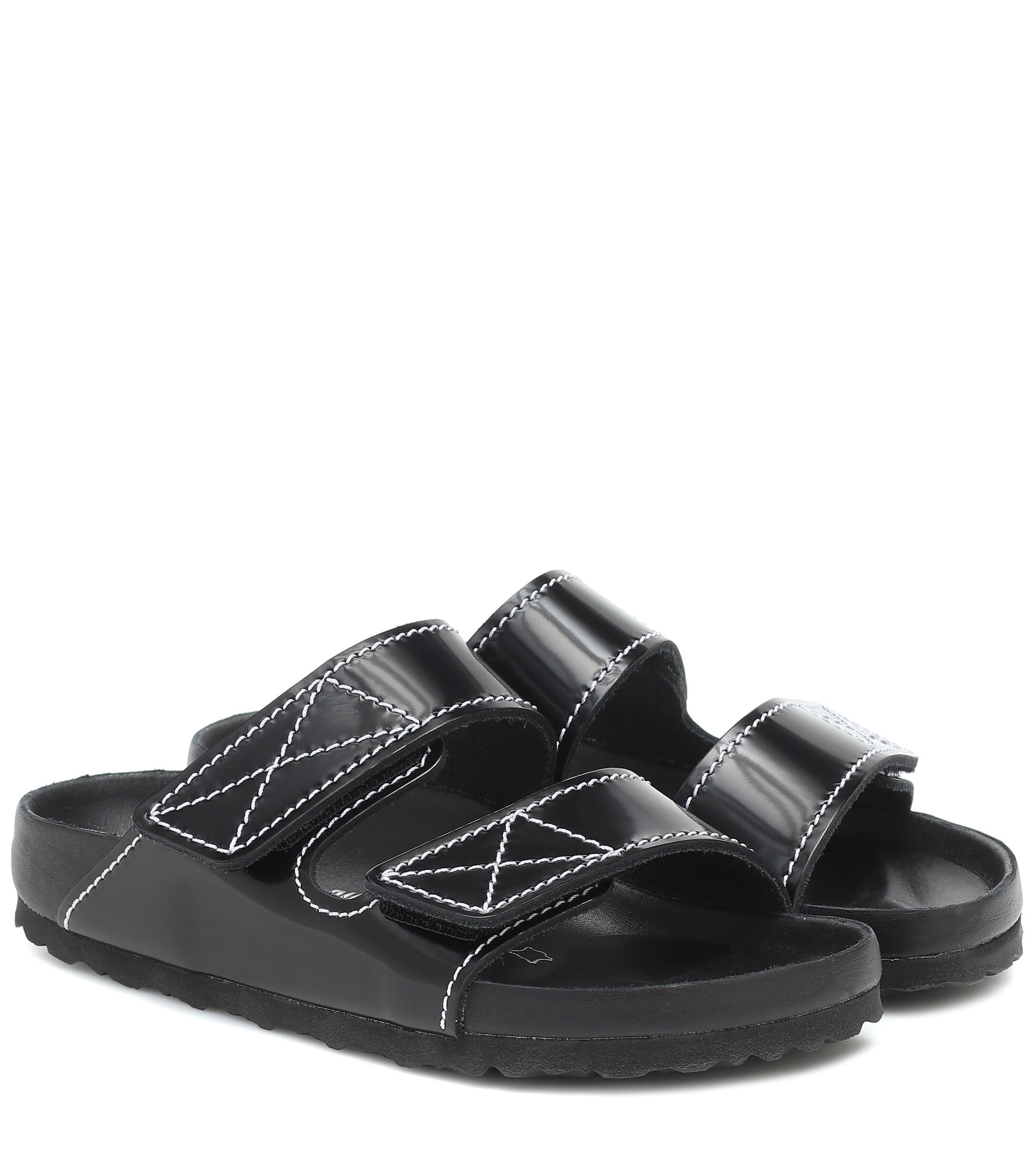 Proenza Schouler X Birkenstock Arizona Leather Sandals in Black - Lyst
