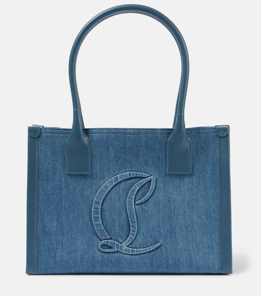 Blue Christian Louboutin Tote bags for Women | Lyst