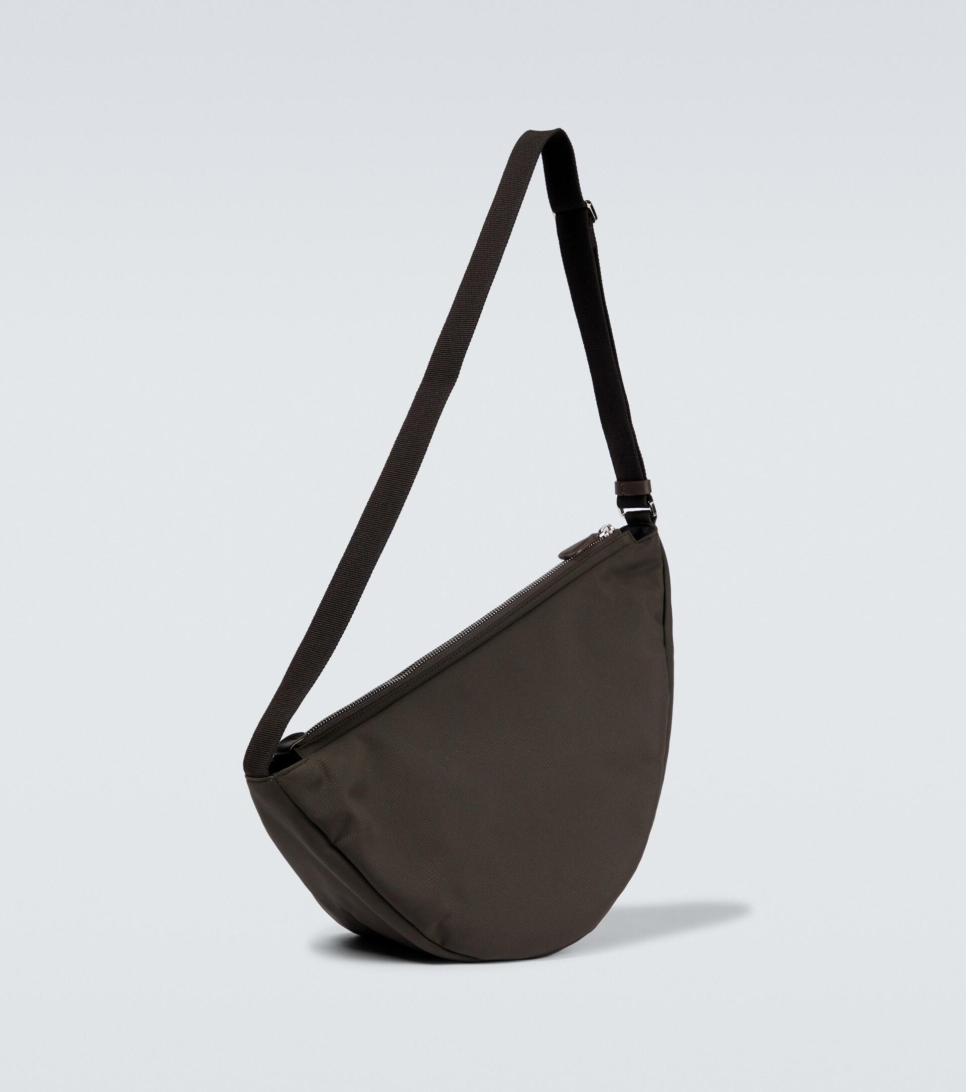 Slouchy Banana Two Leather-Trimmed Nylon Belt Bag