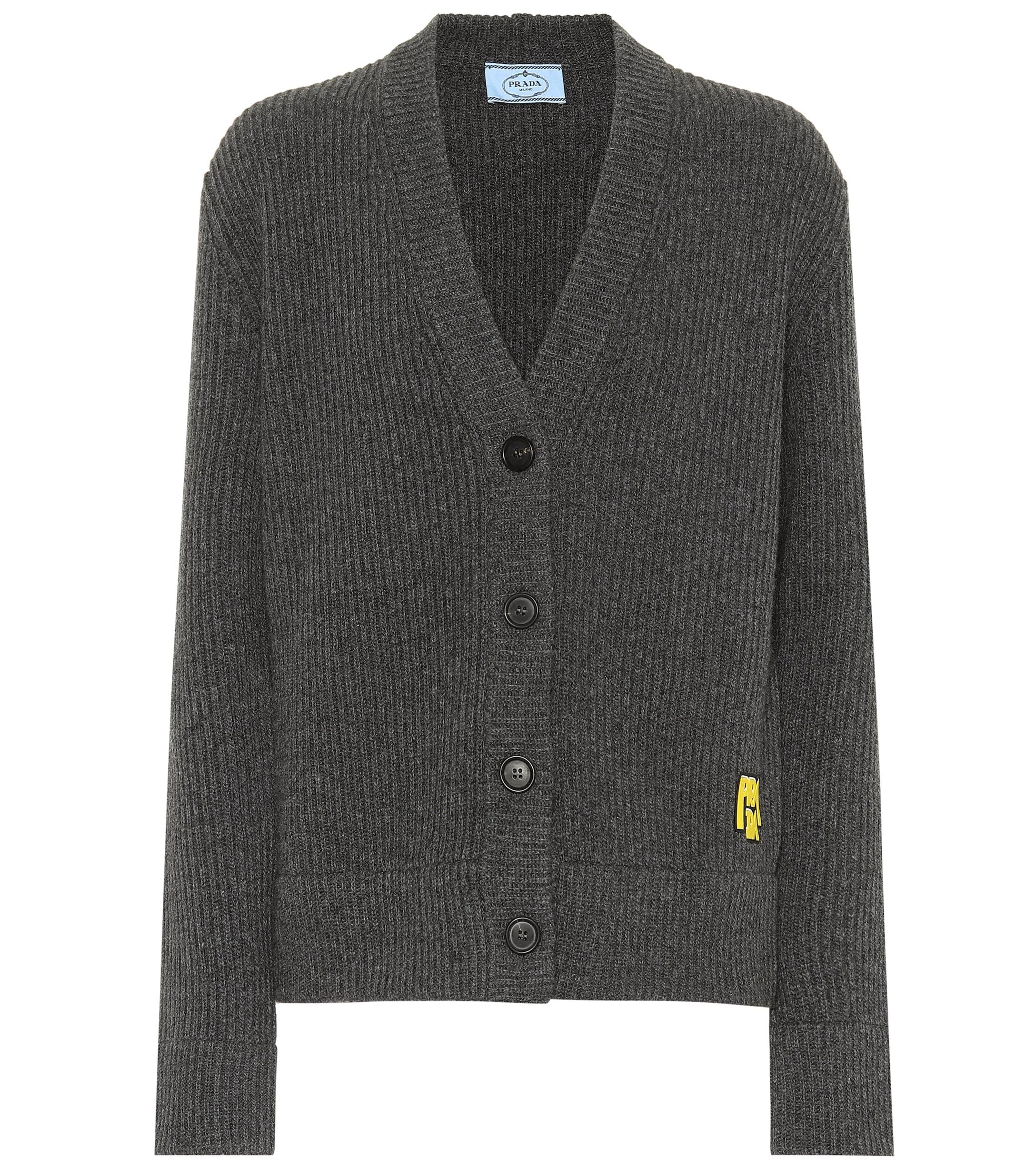 prada cardigan sweater