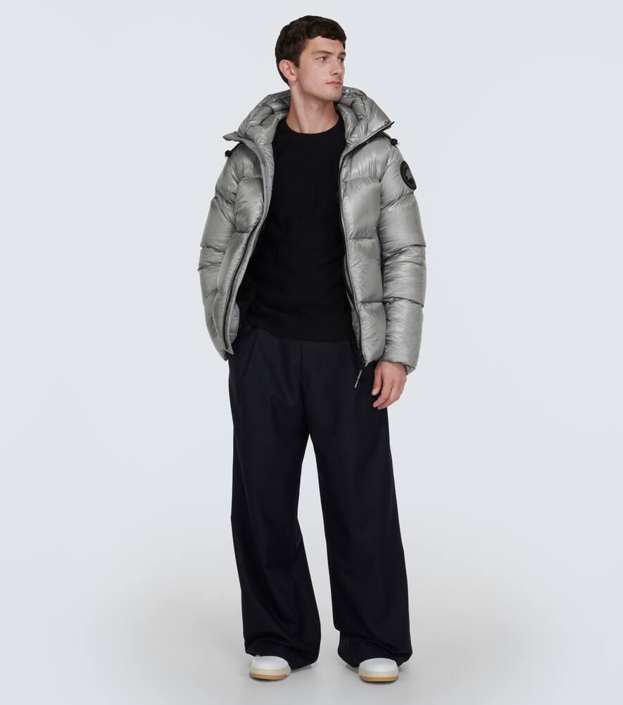 Canada Goose 'Crofton' Down Jacket in Grey for Men | Lyst UK