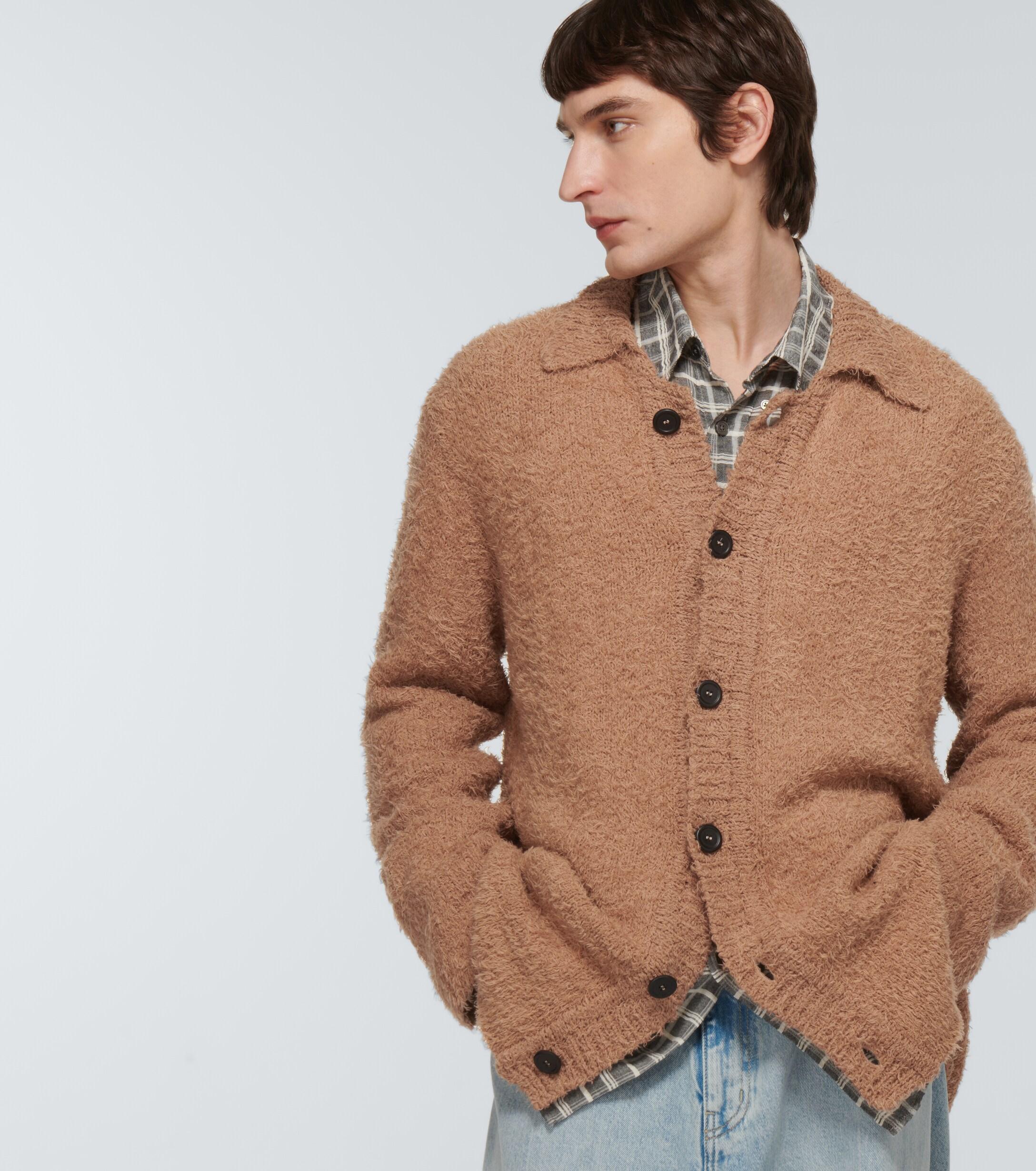 ボタンを OUR LEGACY BIG CARDIGAN CAMEL 44 s1txa-m10534583710