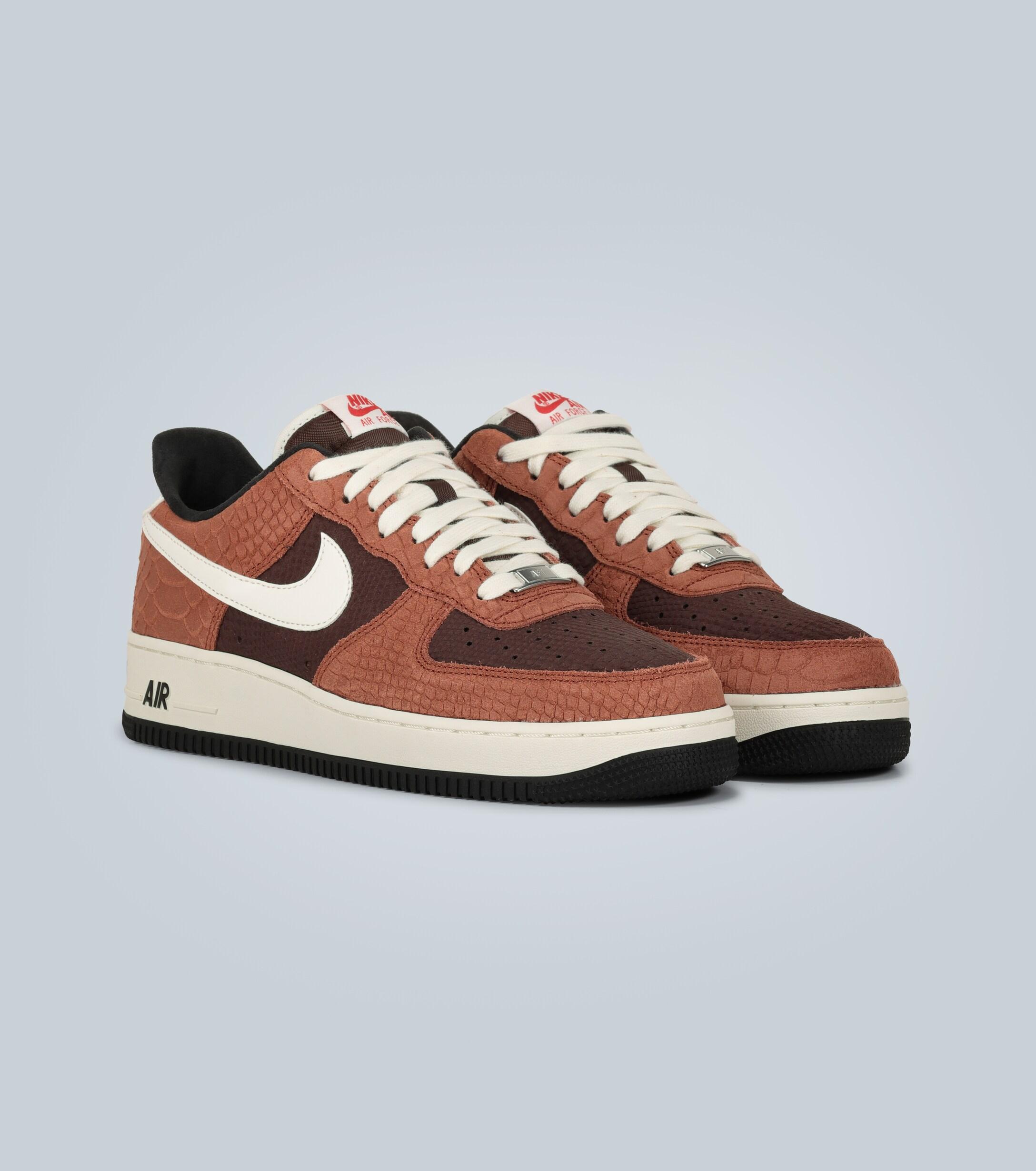 Nike Leather Air Force 1 Prm Red Bark / Sail / University Red for Men |  Lyst Australia