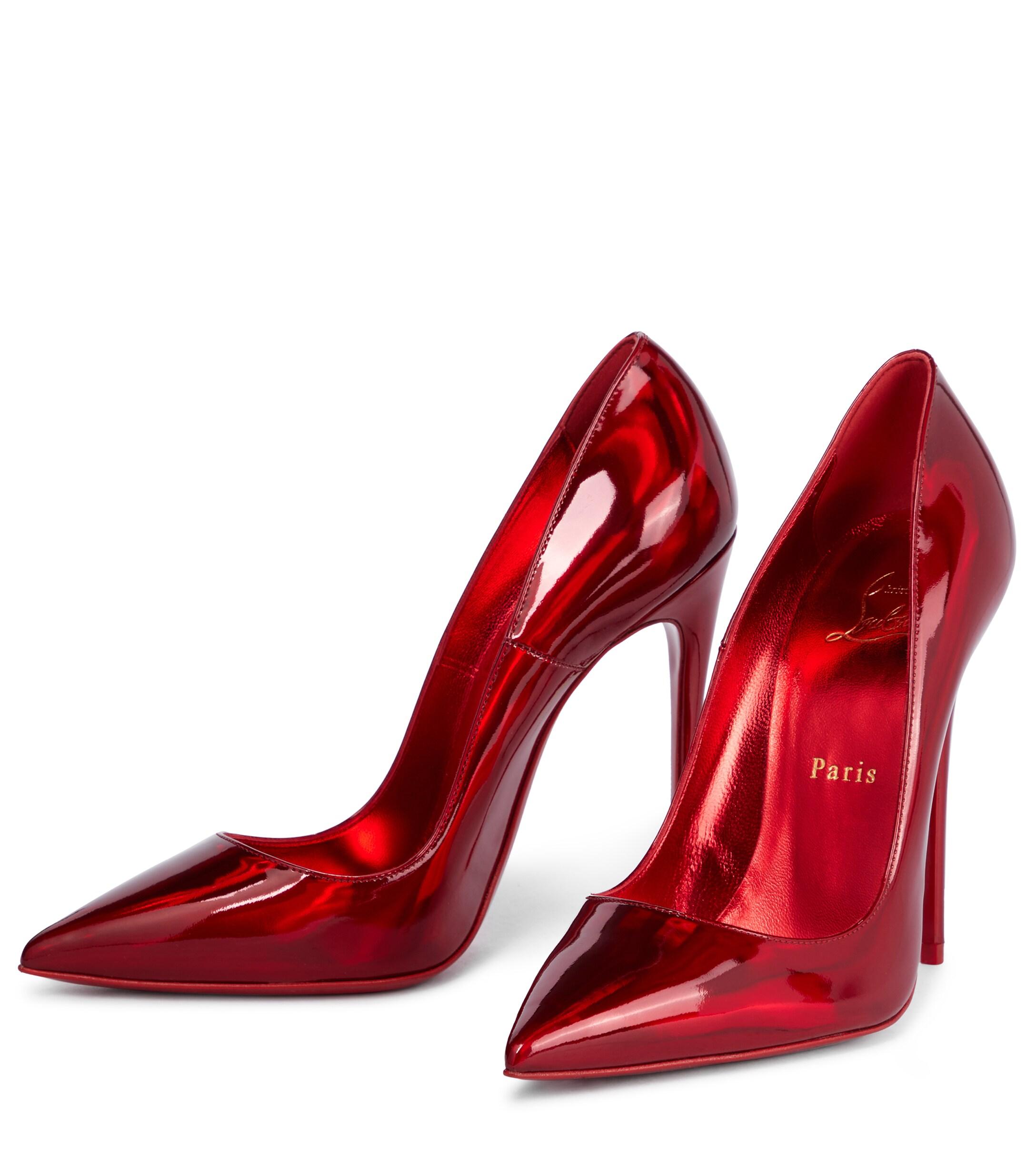 christian louboutin so kate patent red sole pump
