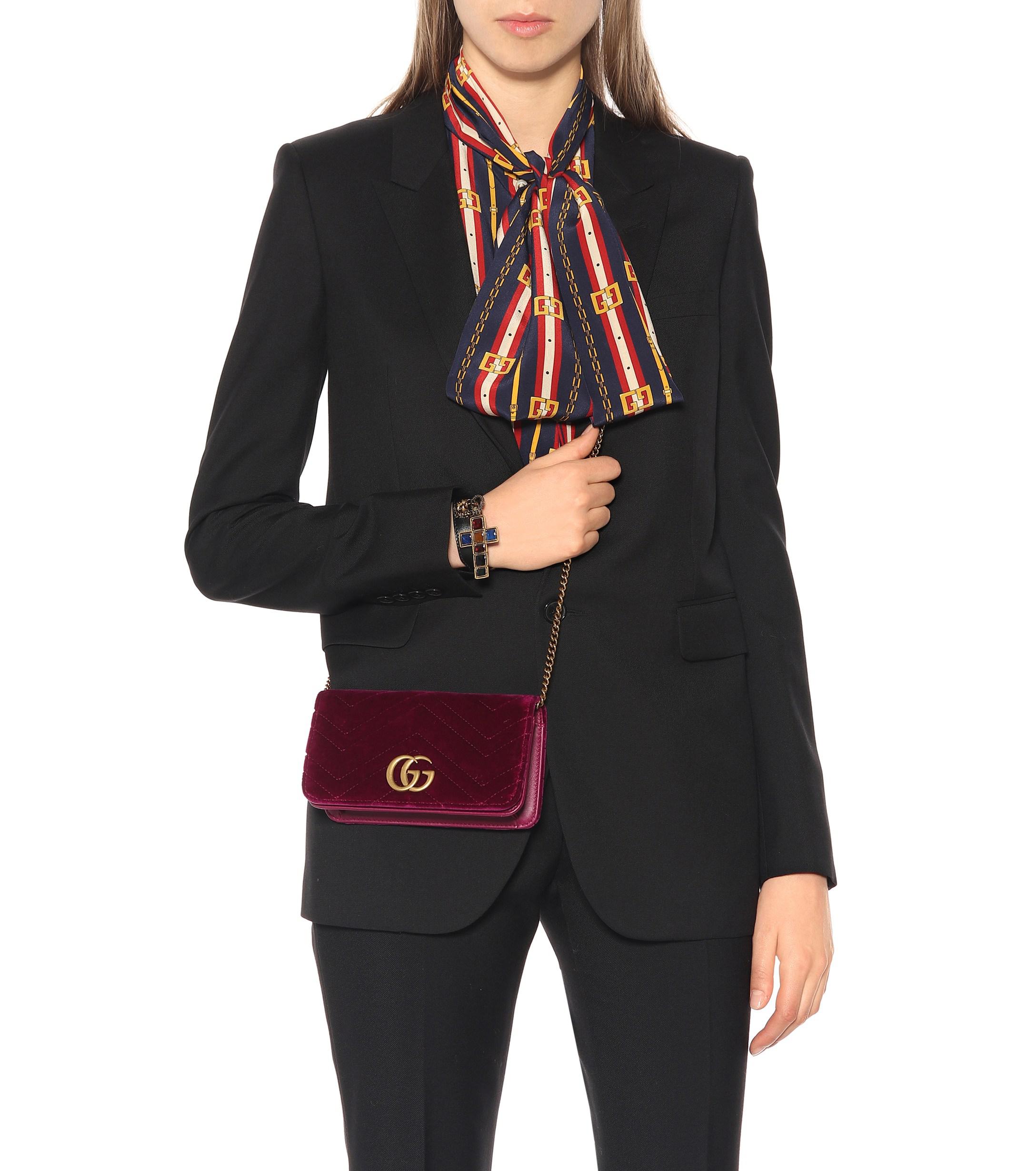 Gucci GG Marmont Super Mini Shoulder Bag | Lyst