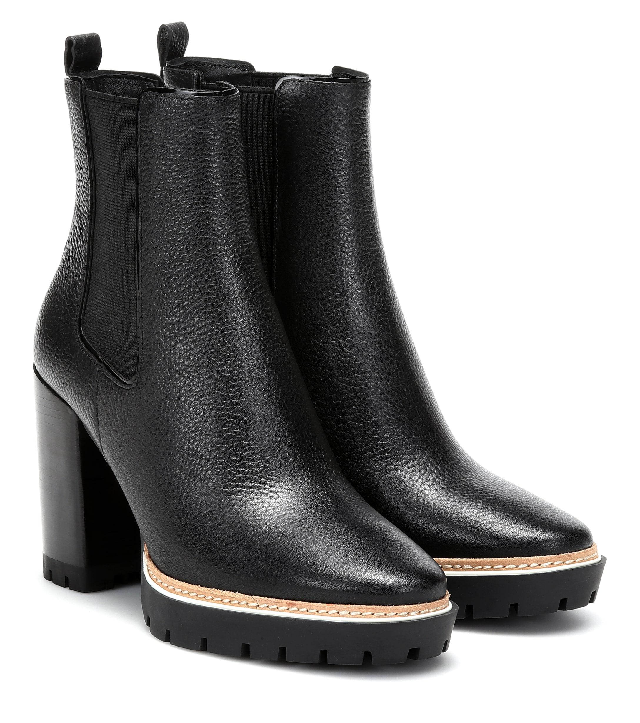 tory burch flat ankle boots