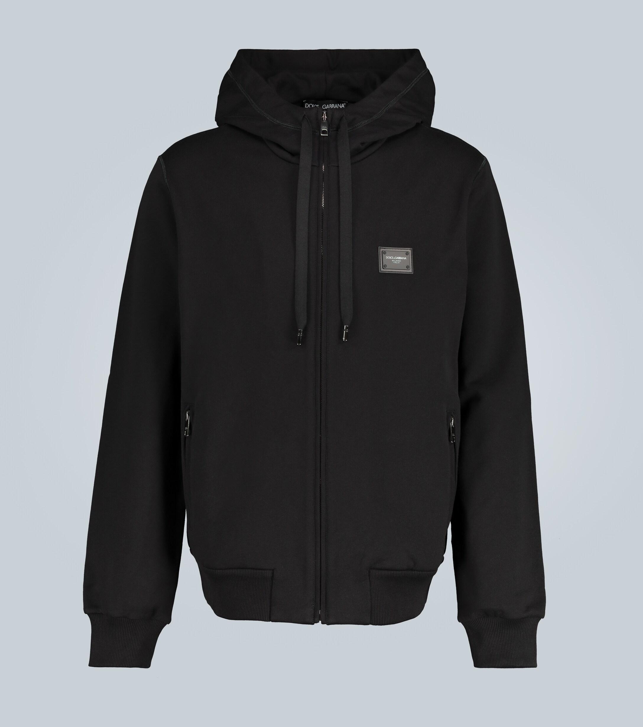 dolce gabbana zip hoodie