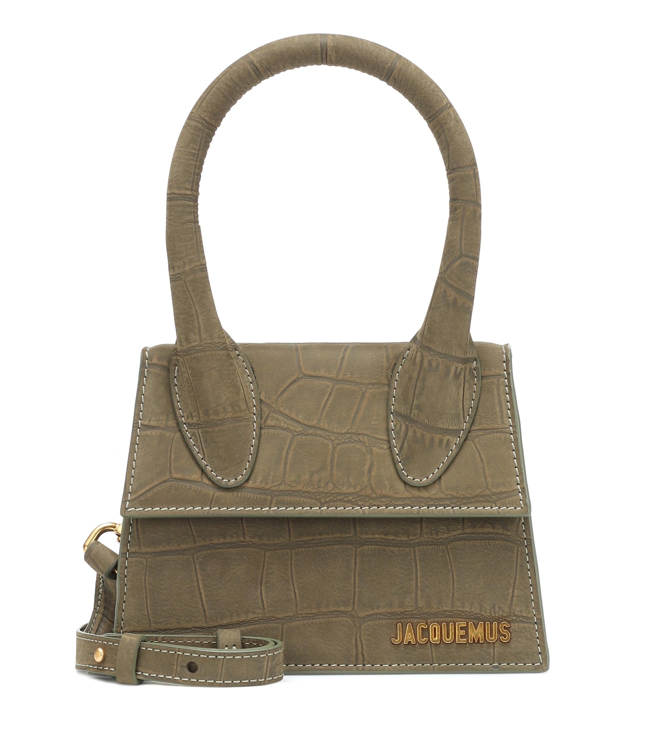 Jacquemus Le Chiquito Medium Suede Shoulder Bag