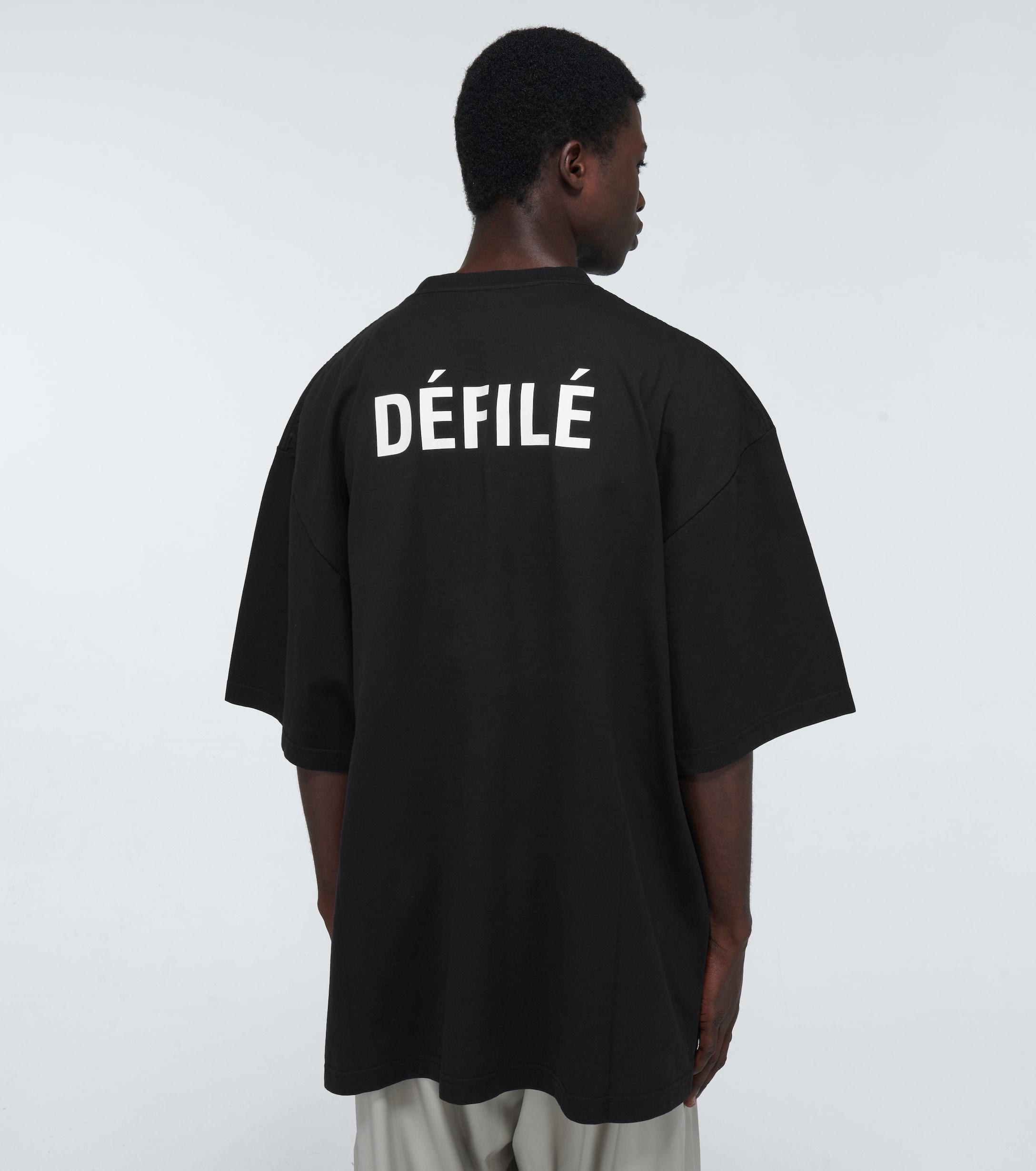 balenciaga t shirt defile
