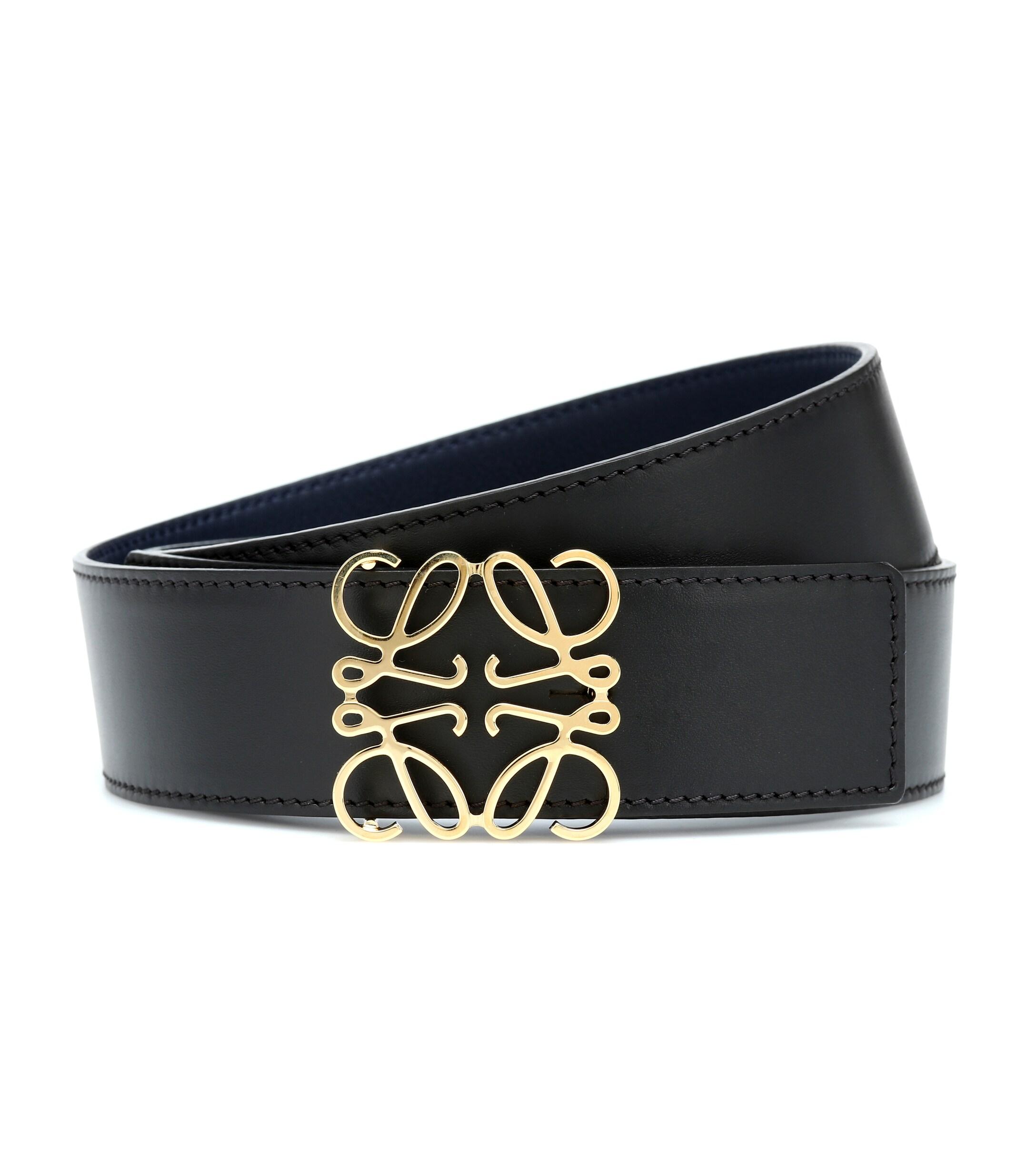 loewe reversible leather belt