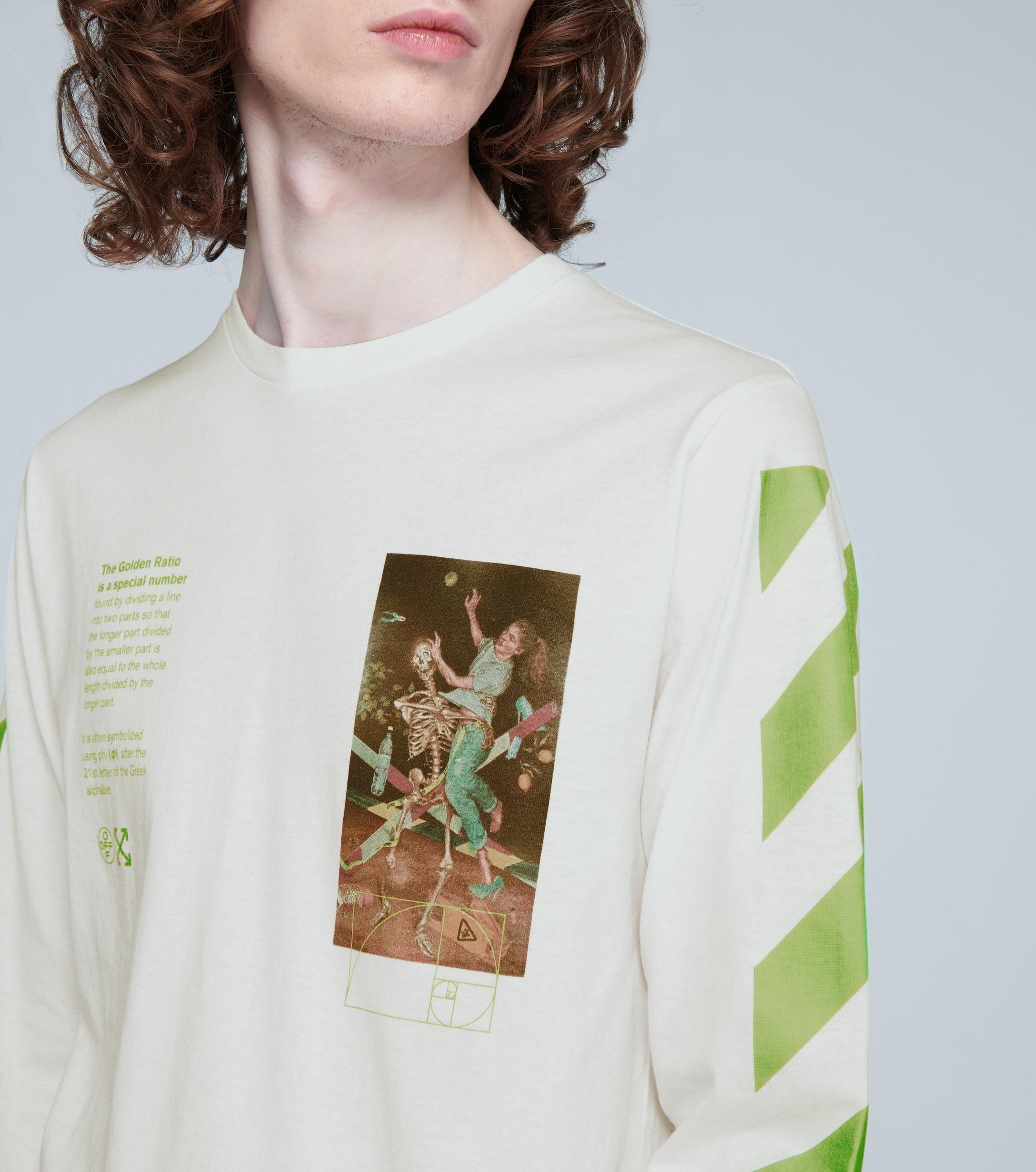 Off-White c/o Virgil Abloh Pascal Painting Print Sweatshirt in 