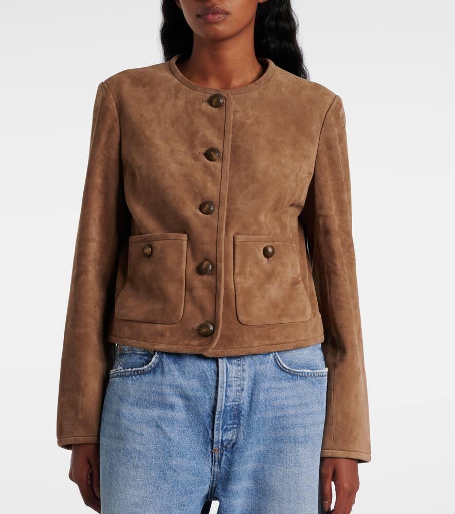 Leather Jacket Veronica Beard Suede Jacket Veronica Beard Andrea