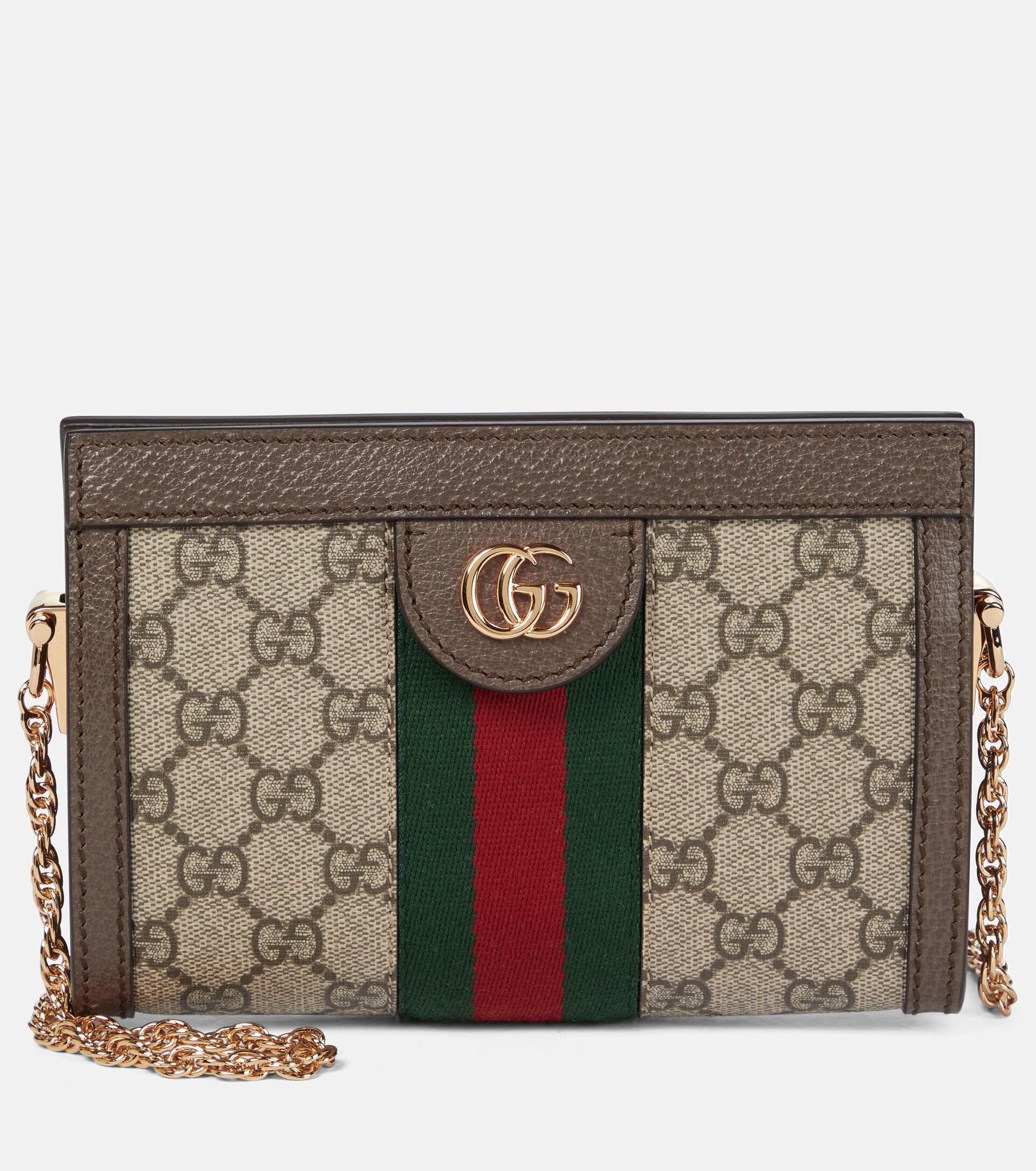 Ophidia GG Mini Crossbody Bag in Brown - Gucci