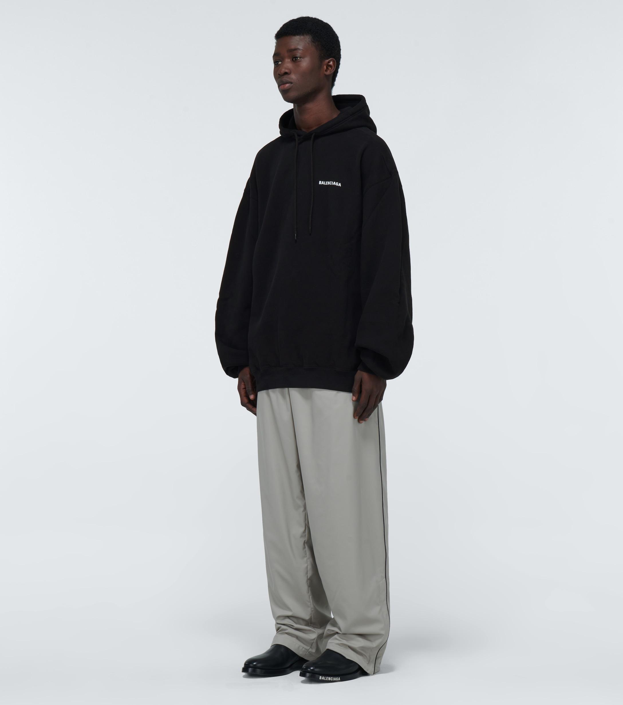 balenciaga defile hoodie