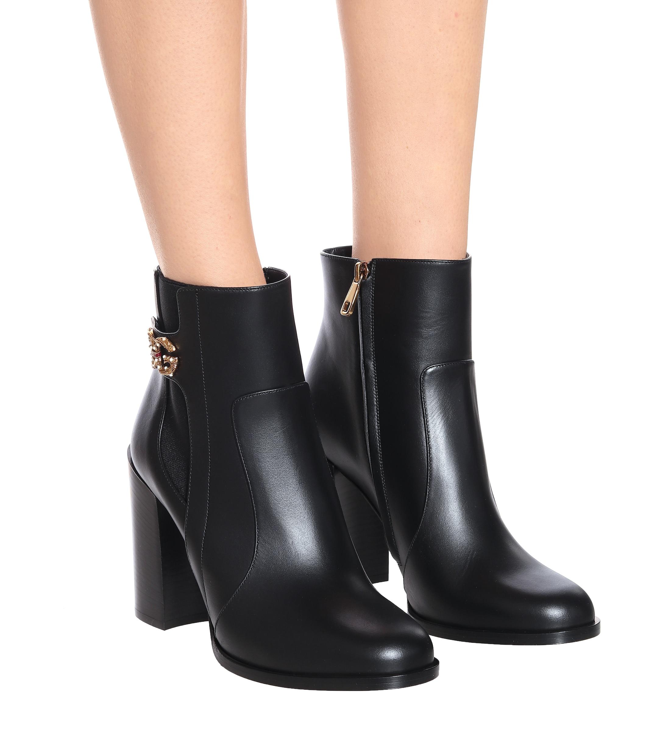 dolce & gabbana ankle boots