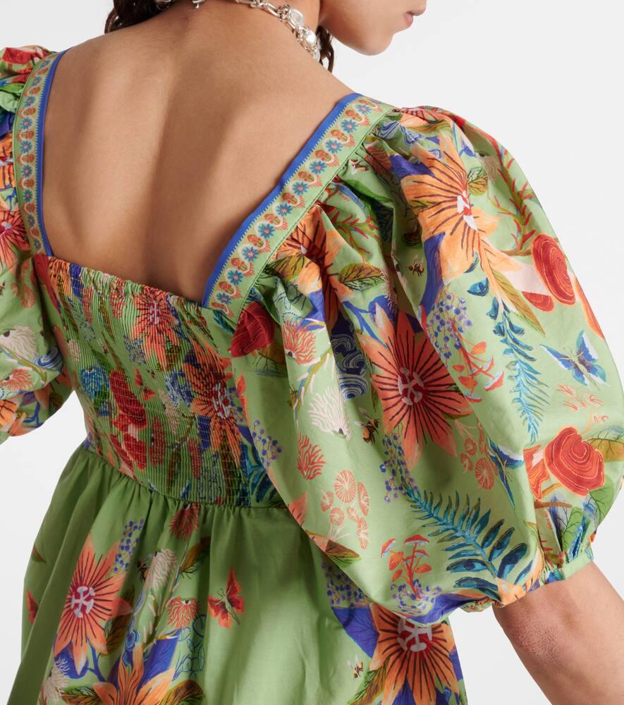 green bright yard mini dress Fluorescents Halter Mini Dress | Green | Womens main image 1