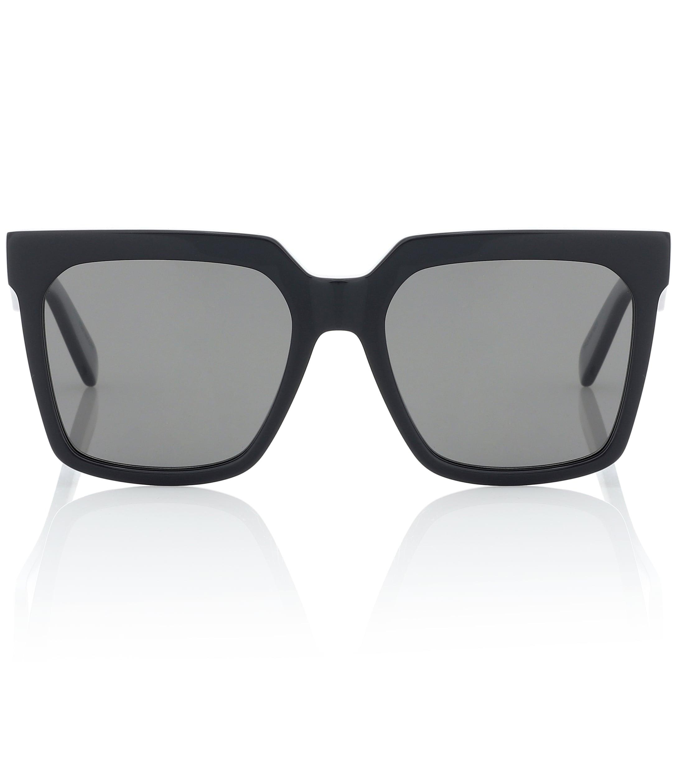 celine square polarized acetate sunglasses