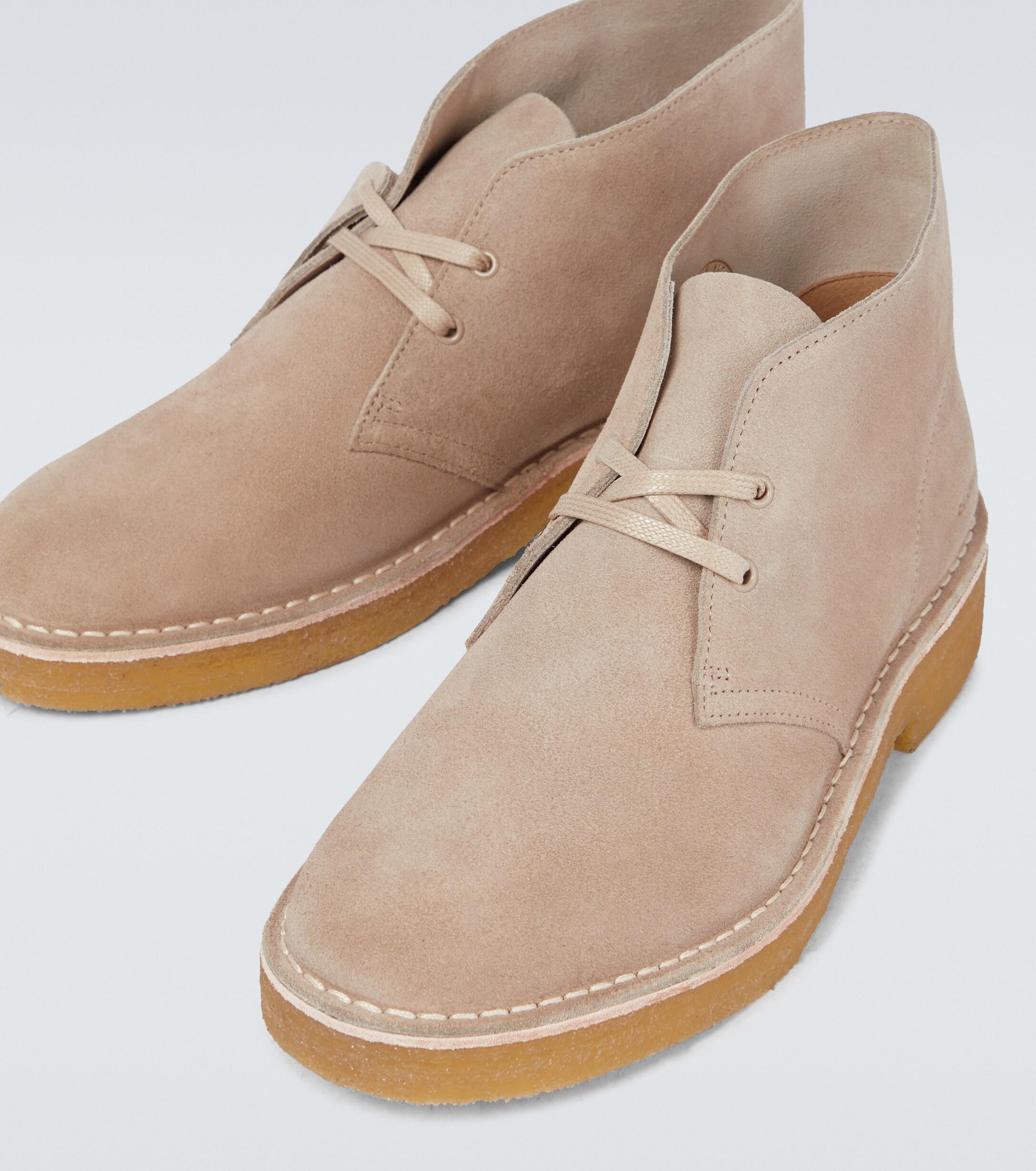 Clarks Suede Desert Boot 221 Shoes in Beige (Natural) for Men - Lyst