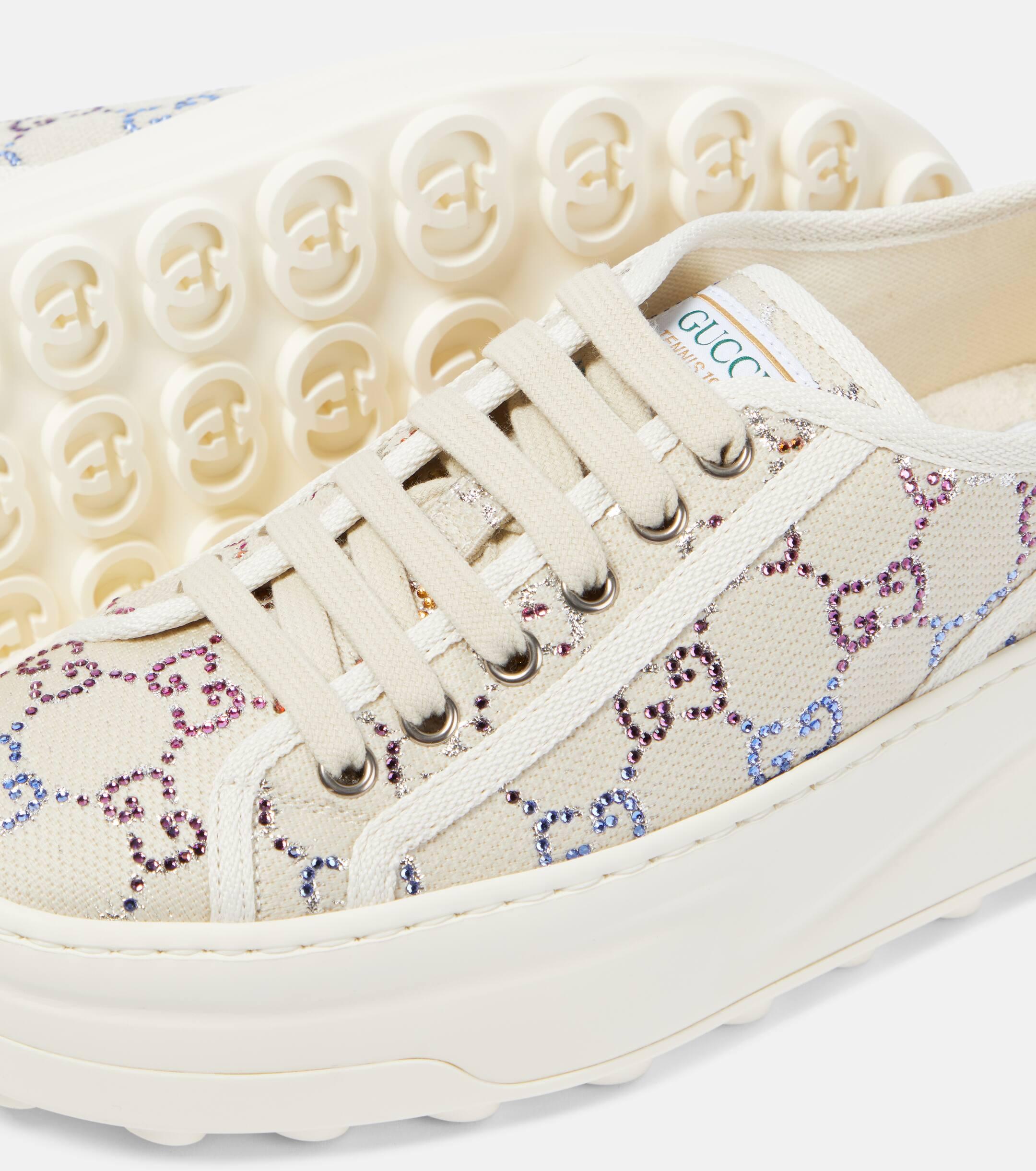 Gucci Platform Sneakers in White Lyst UK