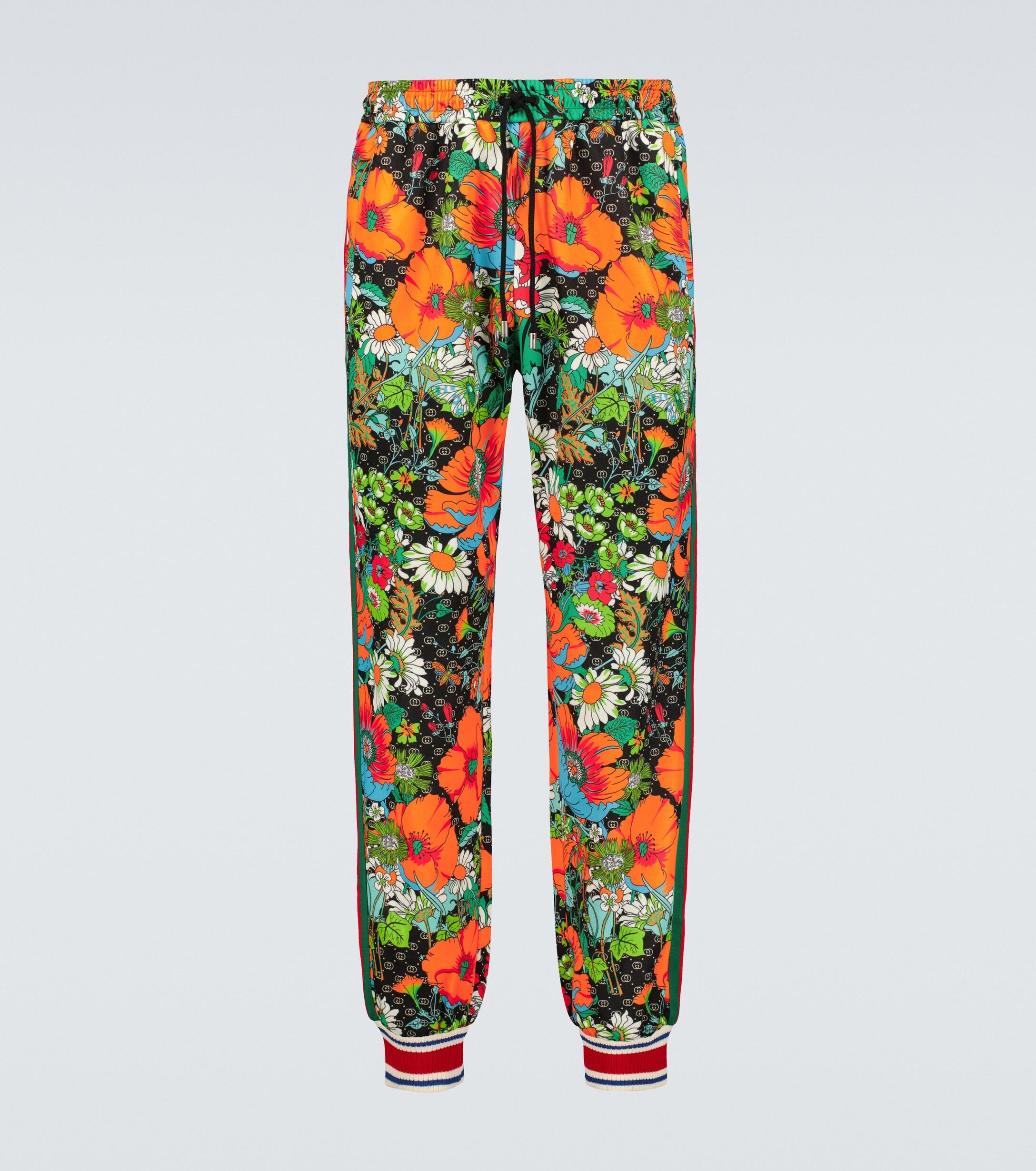Gucci Synthetic The North Face X Floral Sweatpants for Men | Lyst