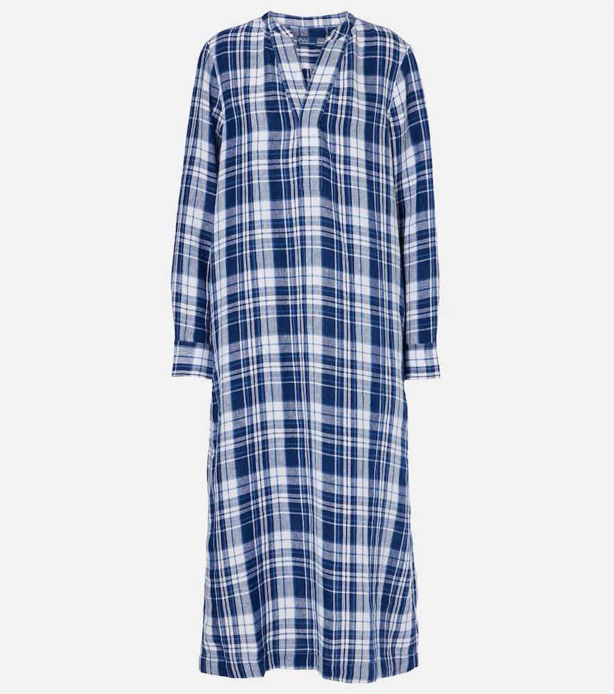 【送料 関税込】POLO RALPH LAUREN Plaids linen maxi dress s-l1200.jpg