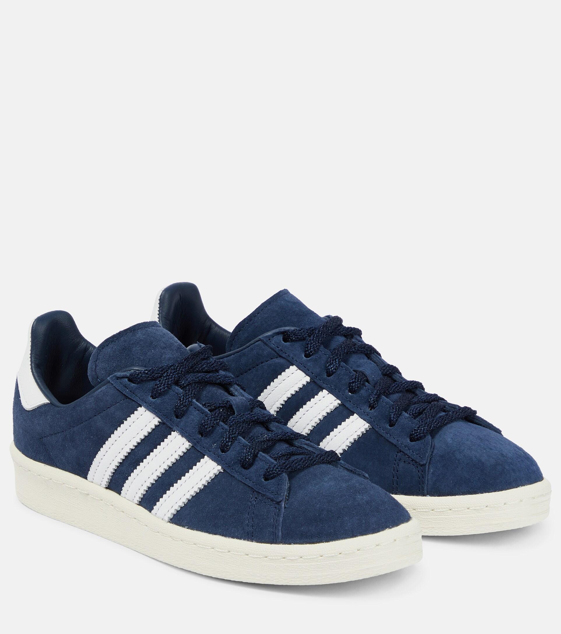 Adidas Campus 80s Suede Sneakers In Blue Lyst