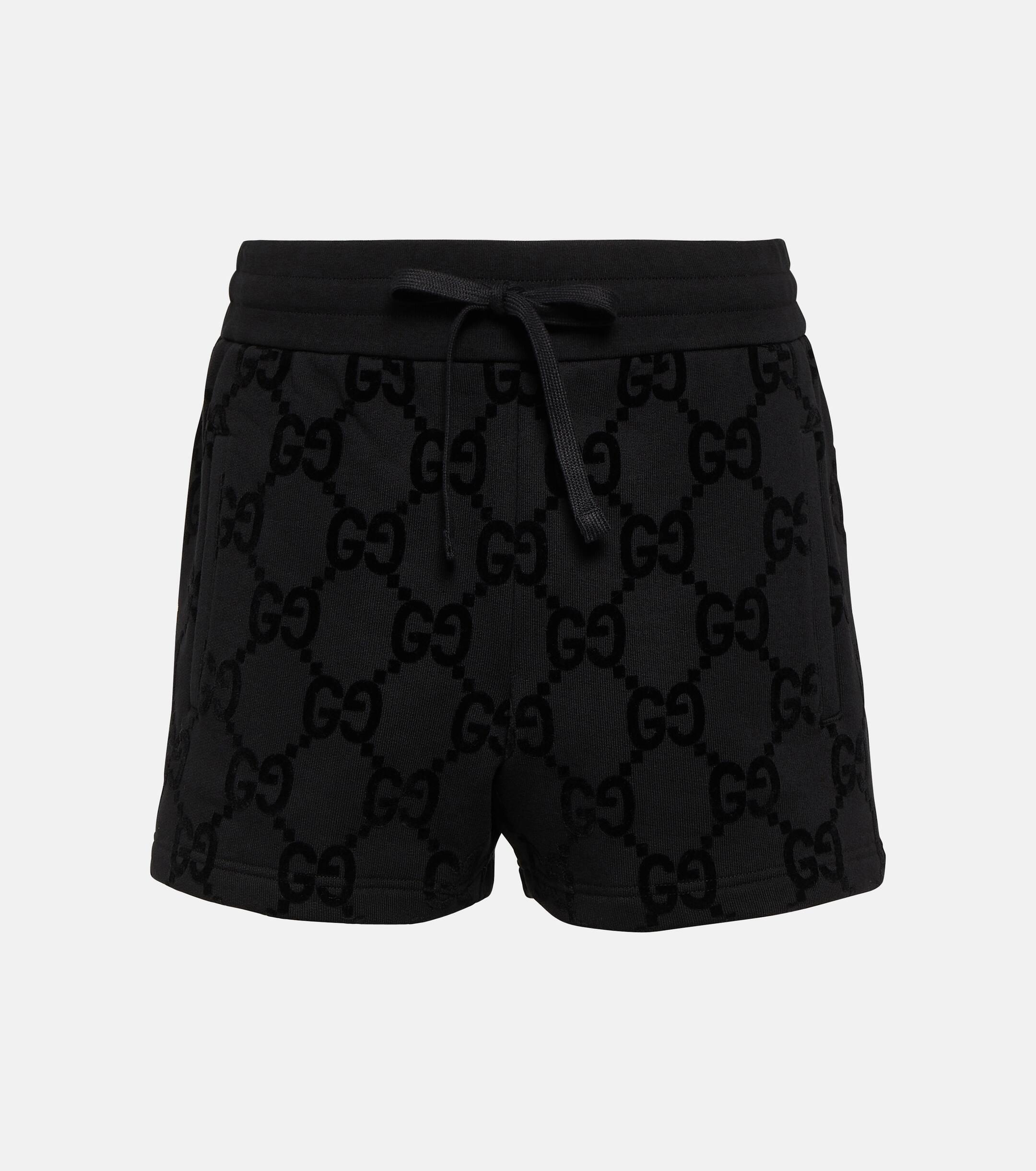 Gucci fleece best sale shorts