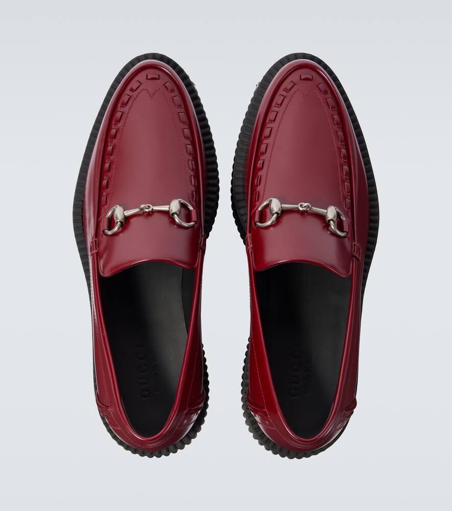 Gucci Gucci Horsebit Creeper Loafer in Red for Men | Lyst display picture 3