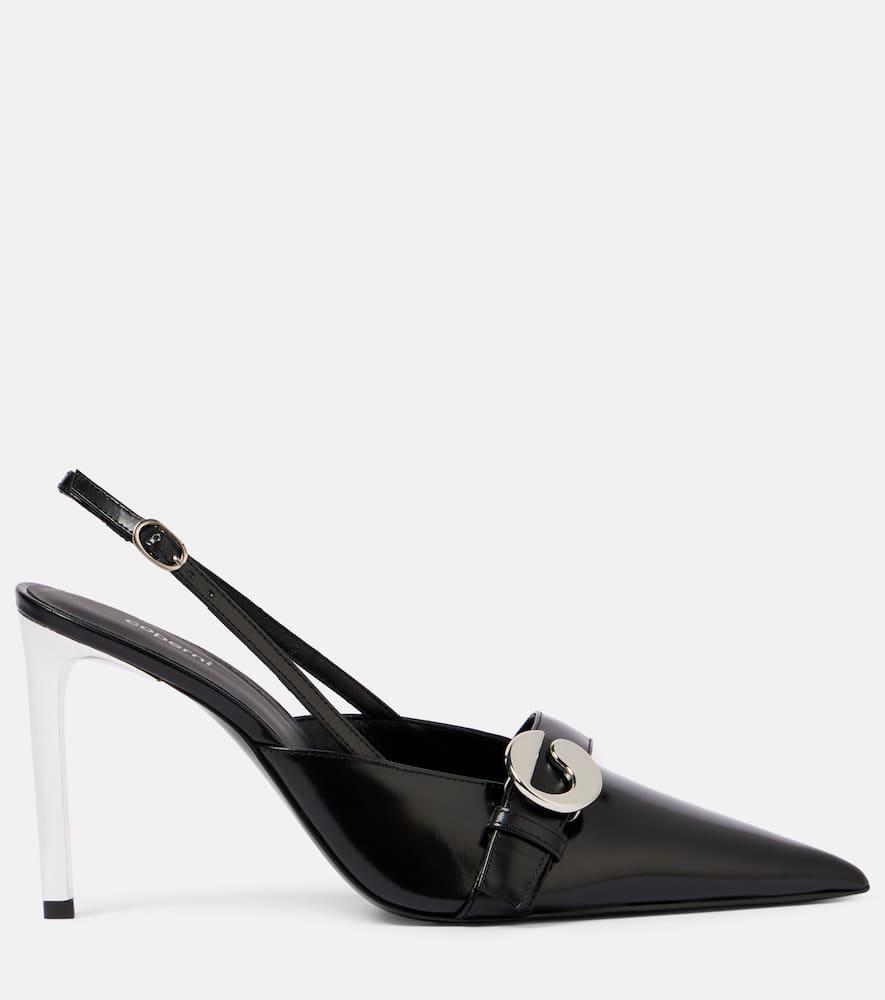 COPERNI｜PUMPS(HEELS) (LOW LOGO MULE (COPSH49477)) Black Low Logo Mules by Coperni on Sale
