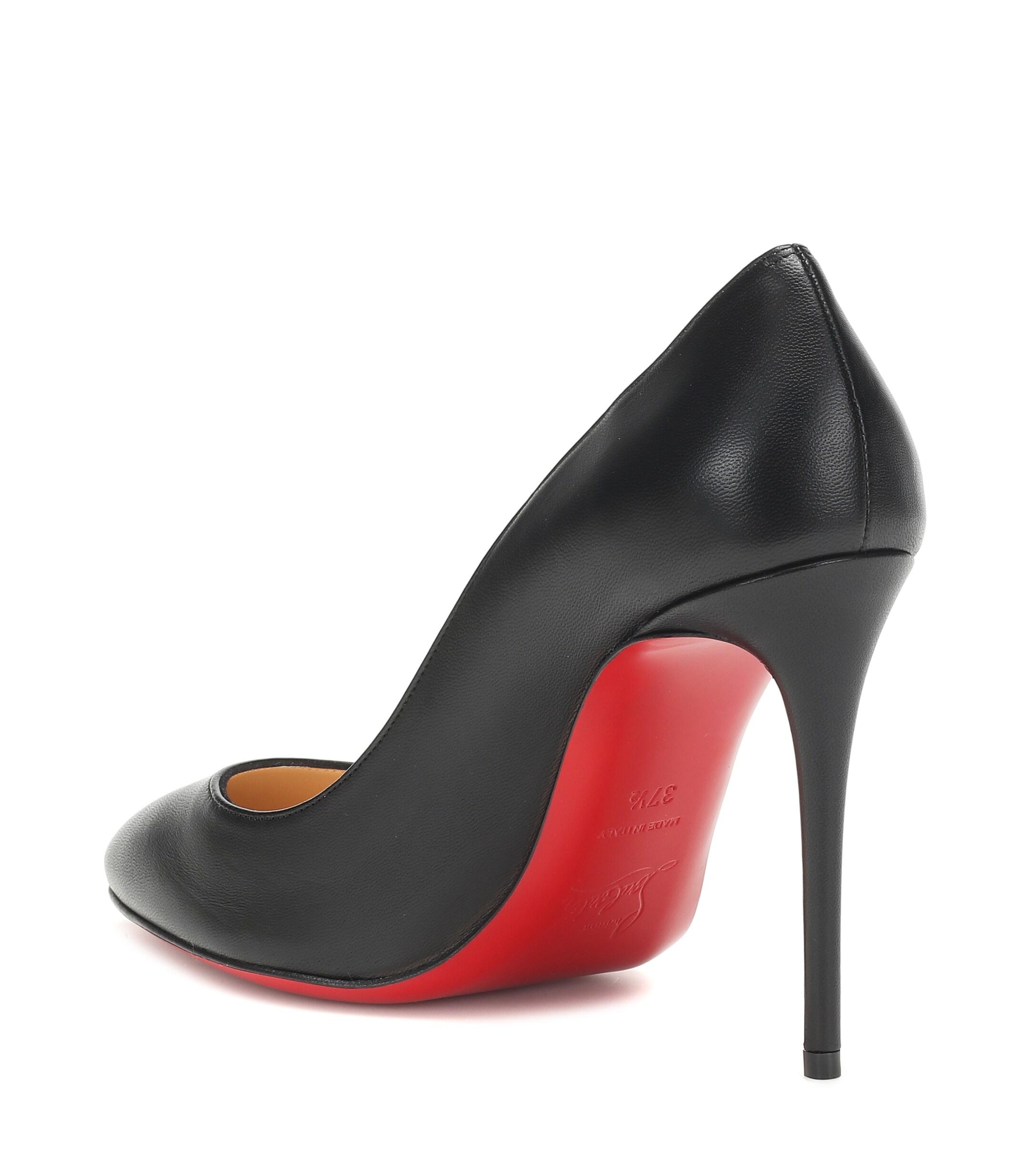 christian louboutin pigalle 100 patent calf